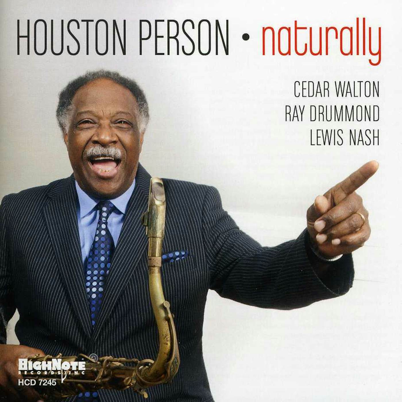 Houston Person NATURALLY CD