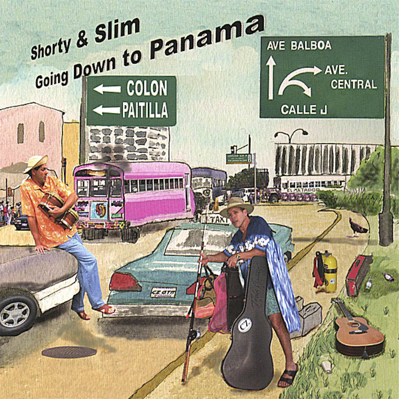 Shorty&Slim GOING DOWN TO PANAMA CD