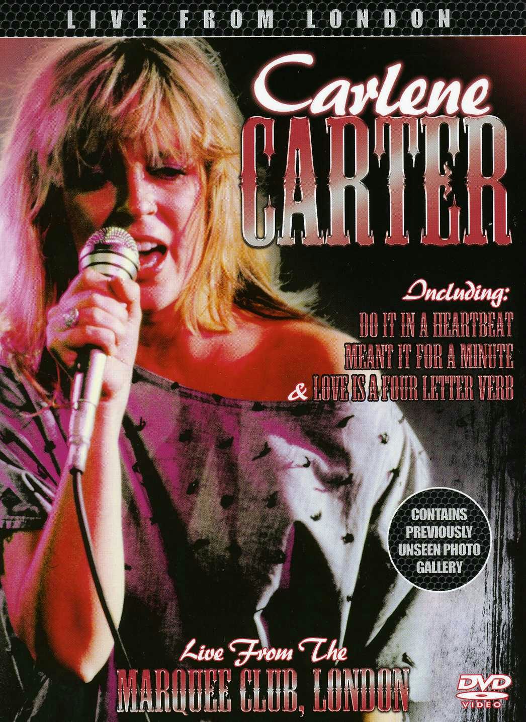 Carlene Carter LIVE FROM THE MARQUEE CLUB LONDON DVD