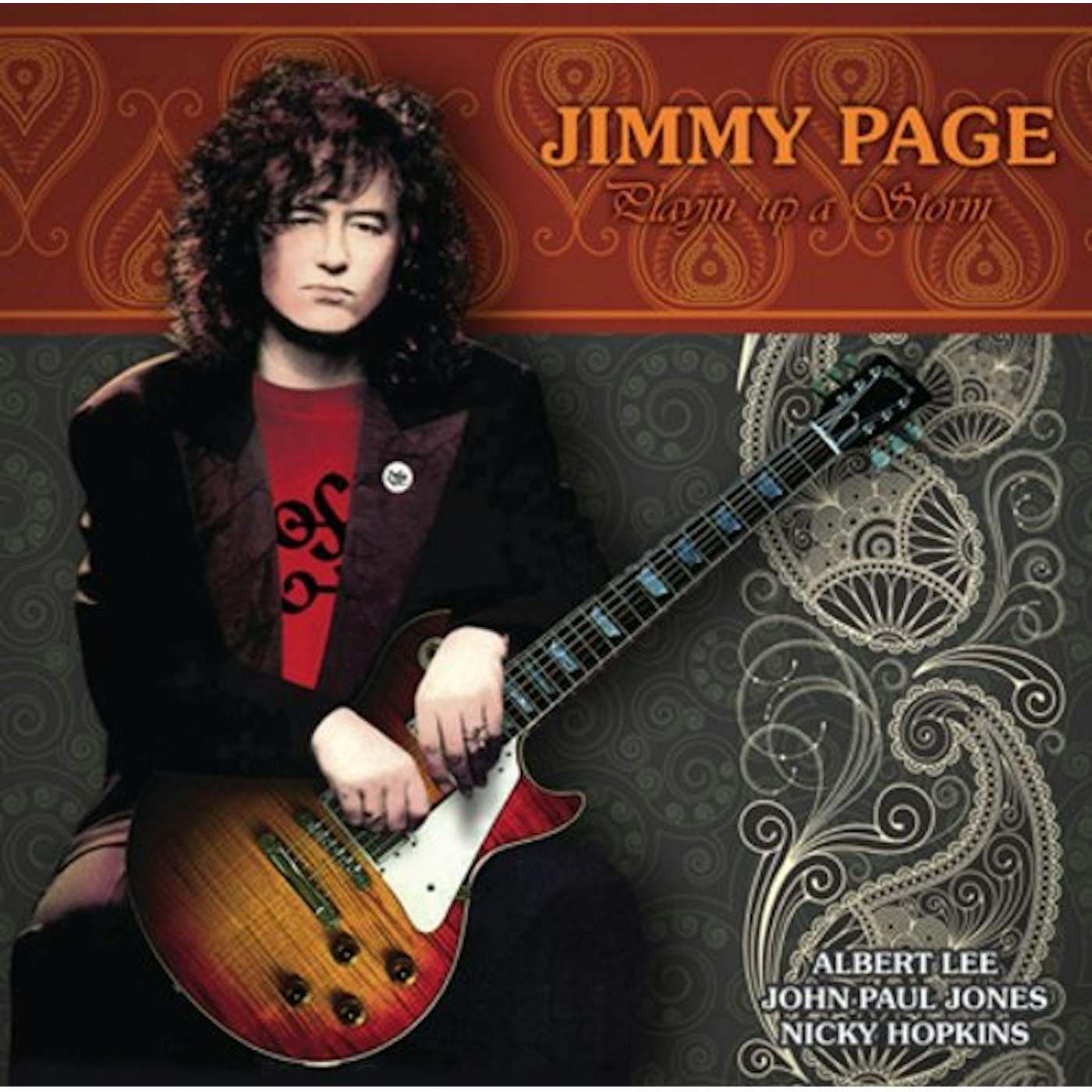 Jimmy Page PLAYIN UP A STORM Vinyl Record
