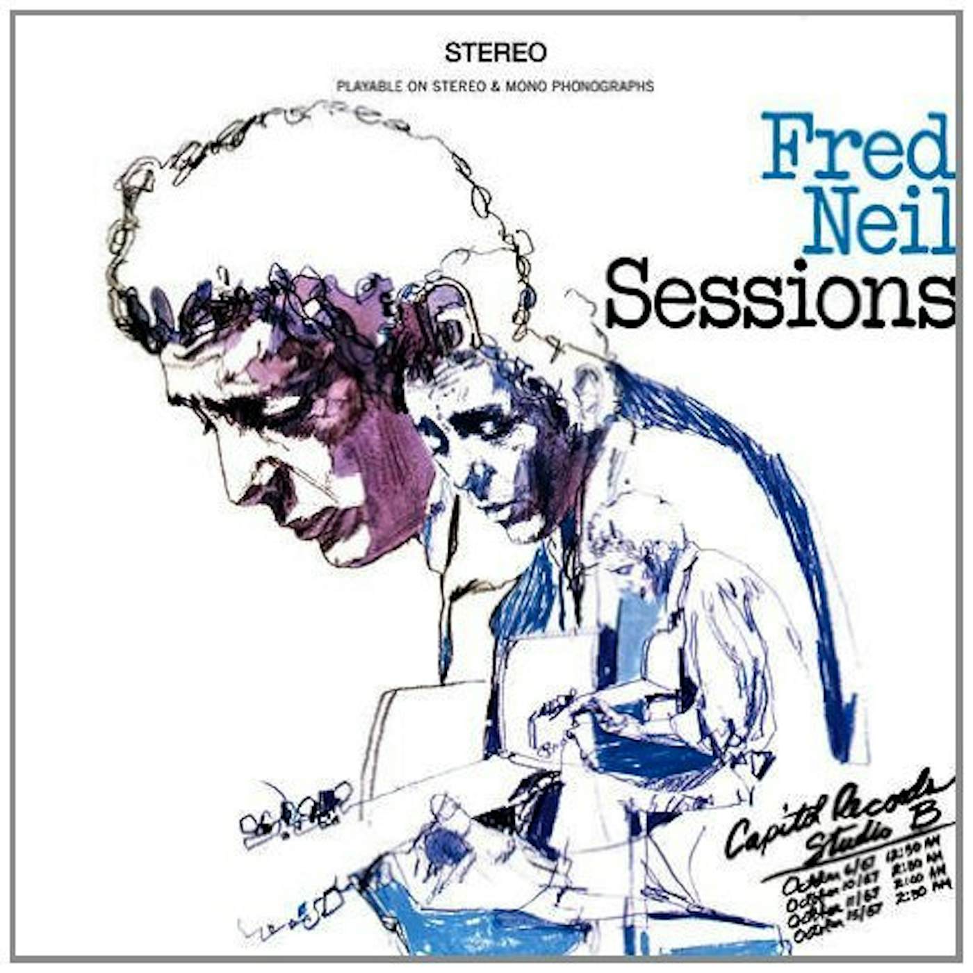 Fred Neil SESSIONS CD