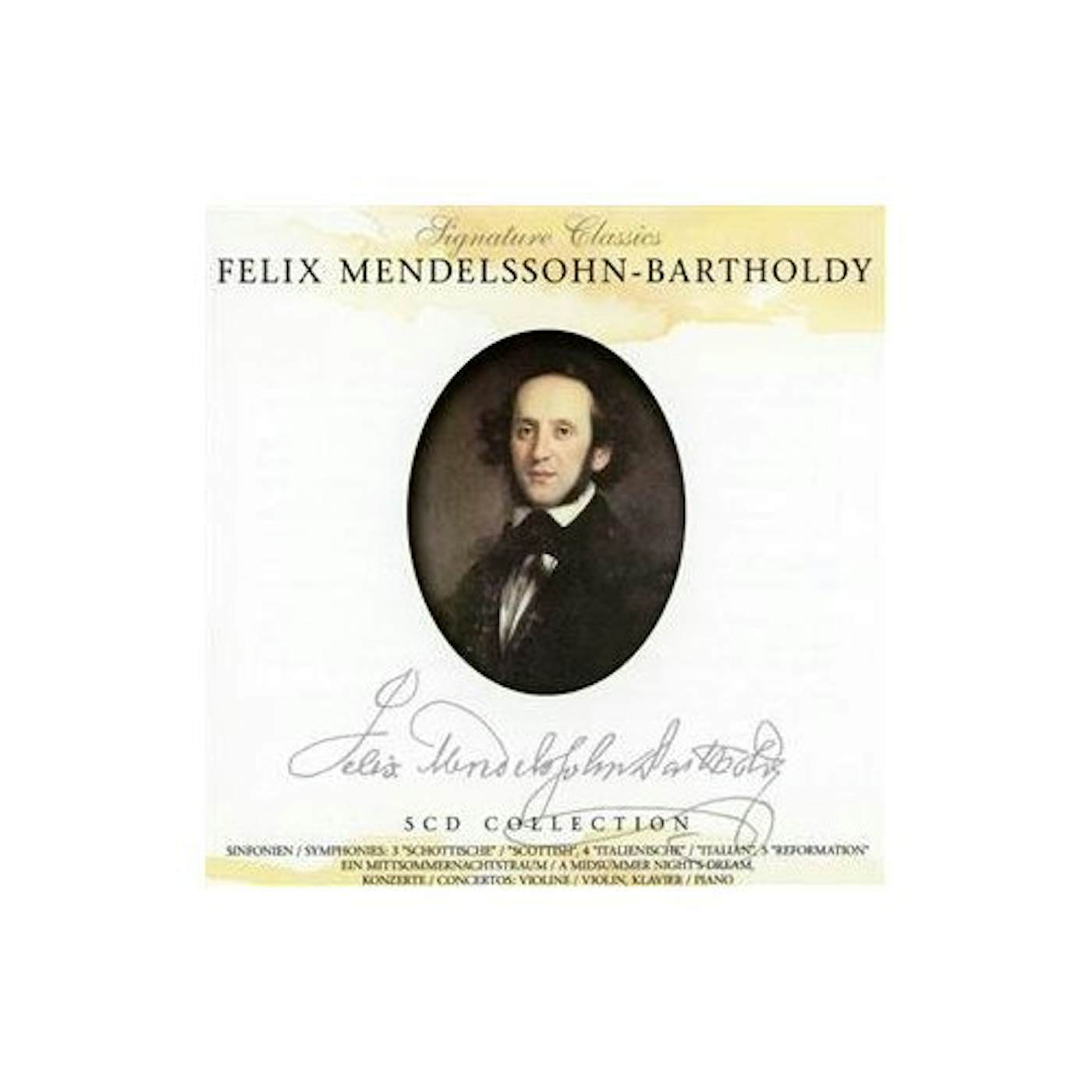 Mendelssohn-Bartholdy SIGNATURE CLASSICS: MASTER WORKS / MEISTERWERKE CD