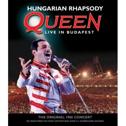 HUNGARIAN RHAPSODY: QUEEN LIVE IN BUDAPEST Blu-ray