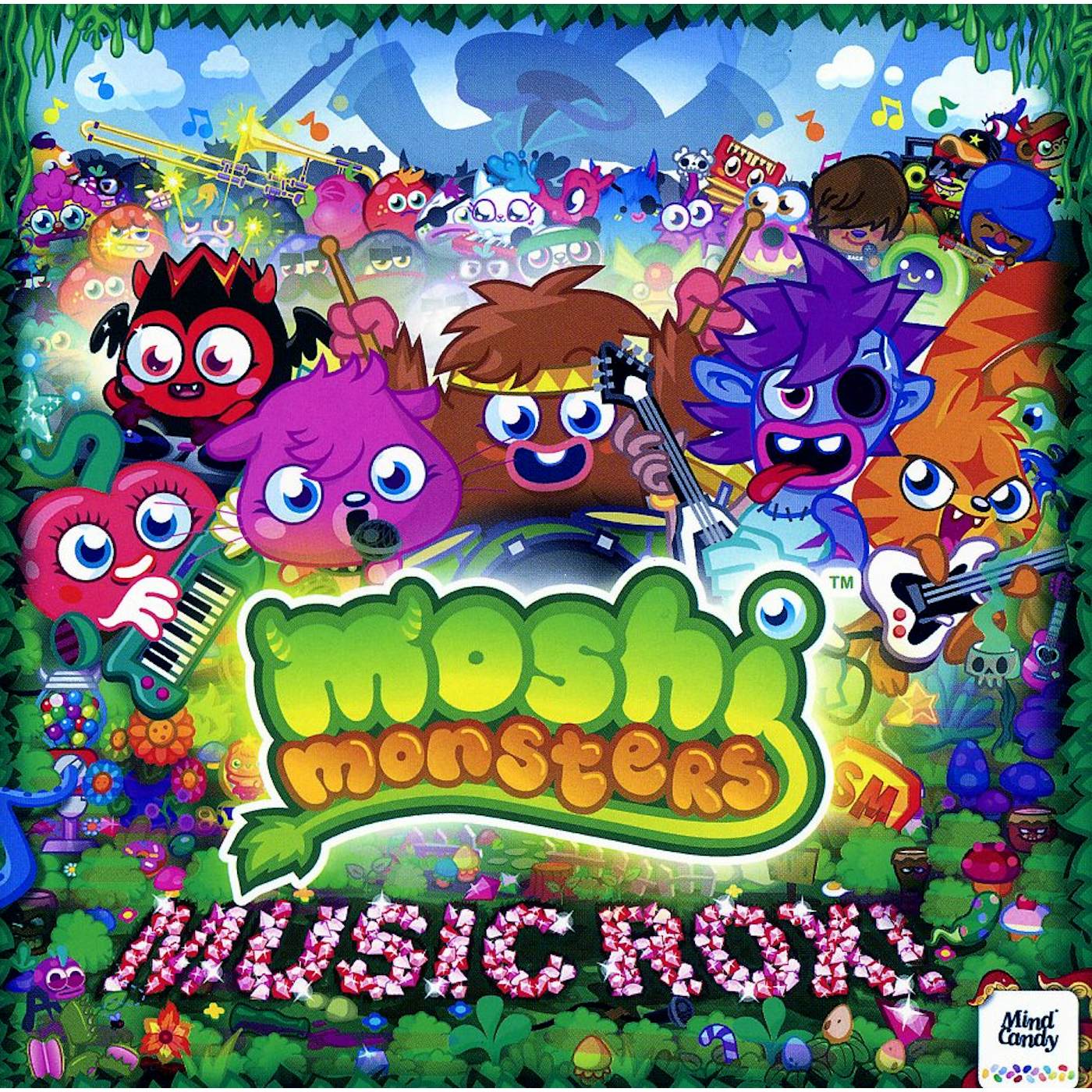 Moshi Monsters MUSIC ROX CD