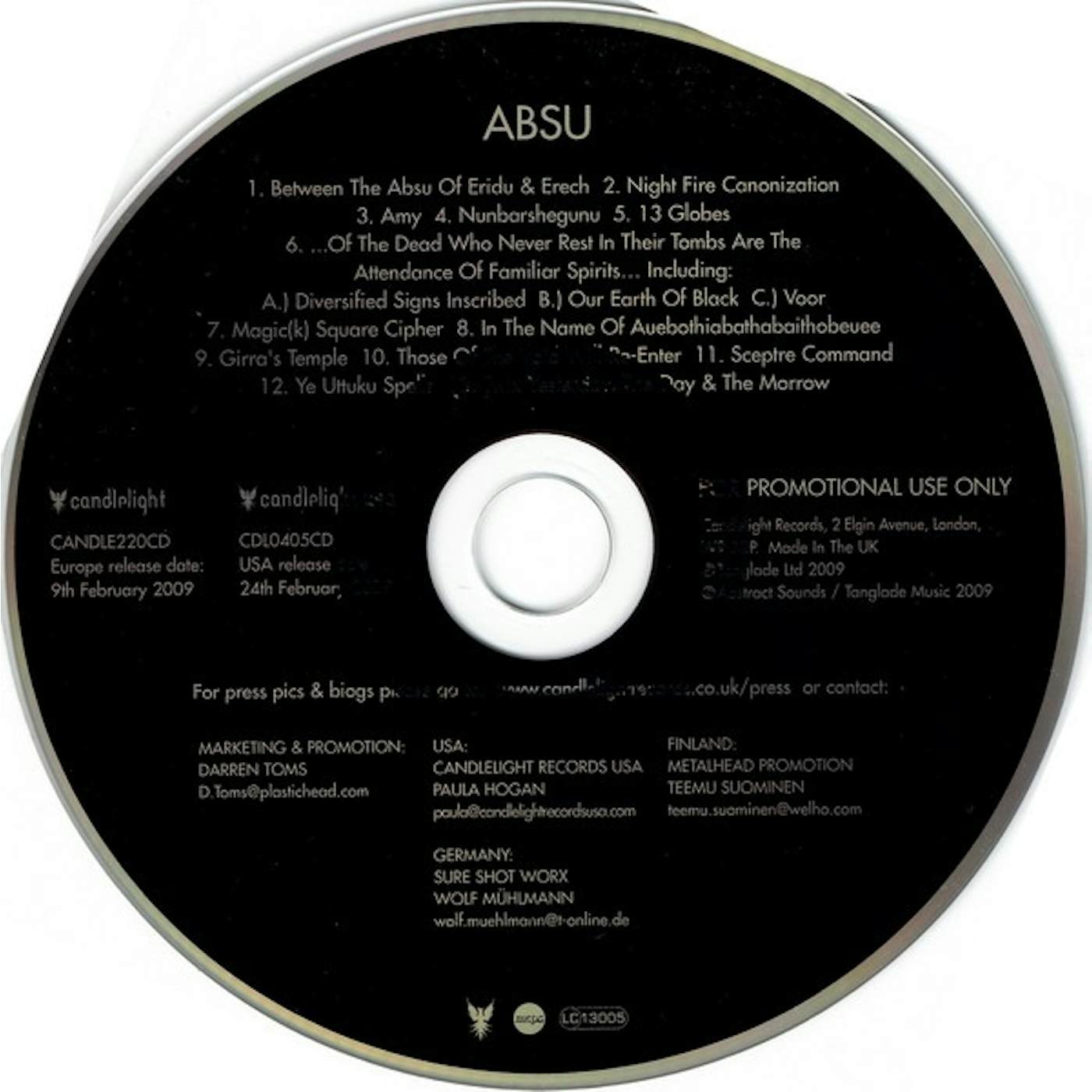 ABSU Vinyl Record - UK Release