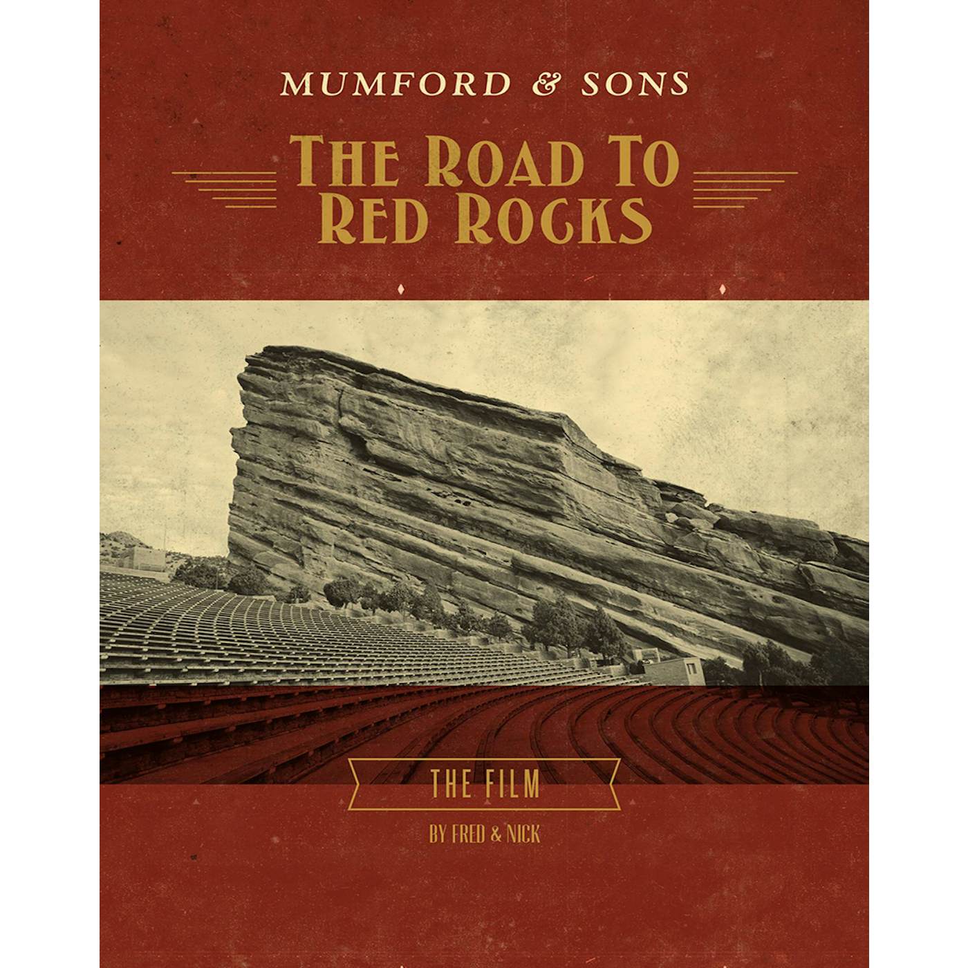 Mumford & Sons ROAD TO RED ROCKS Blu-ray