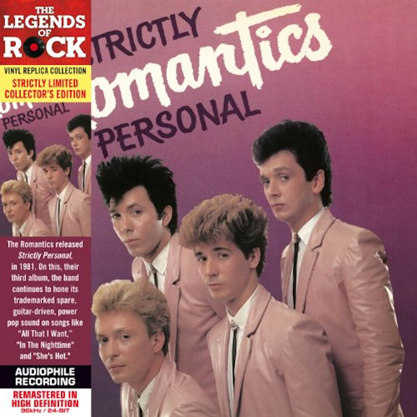 The Romantics STRICTLY PERSONAL CD
