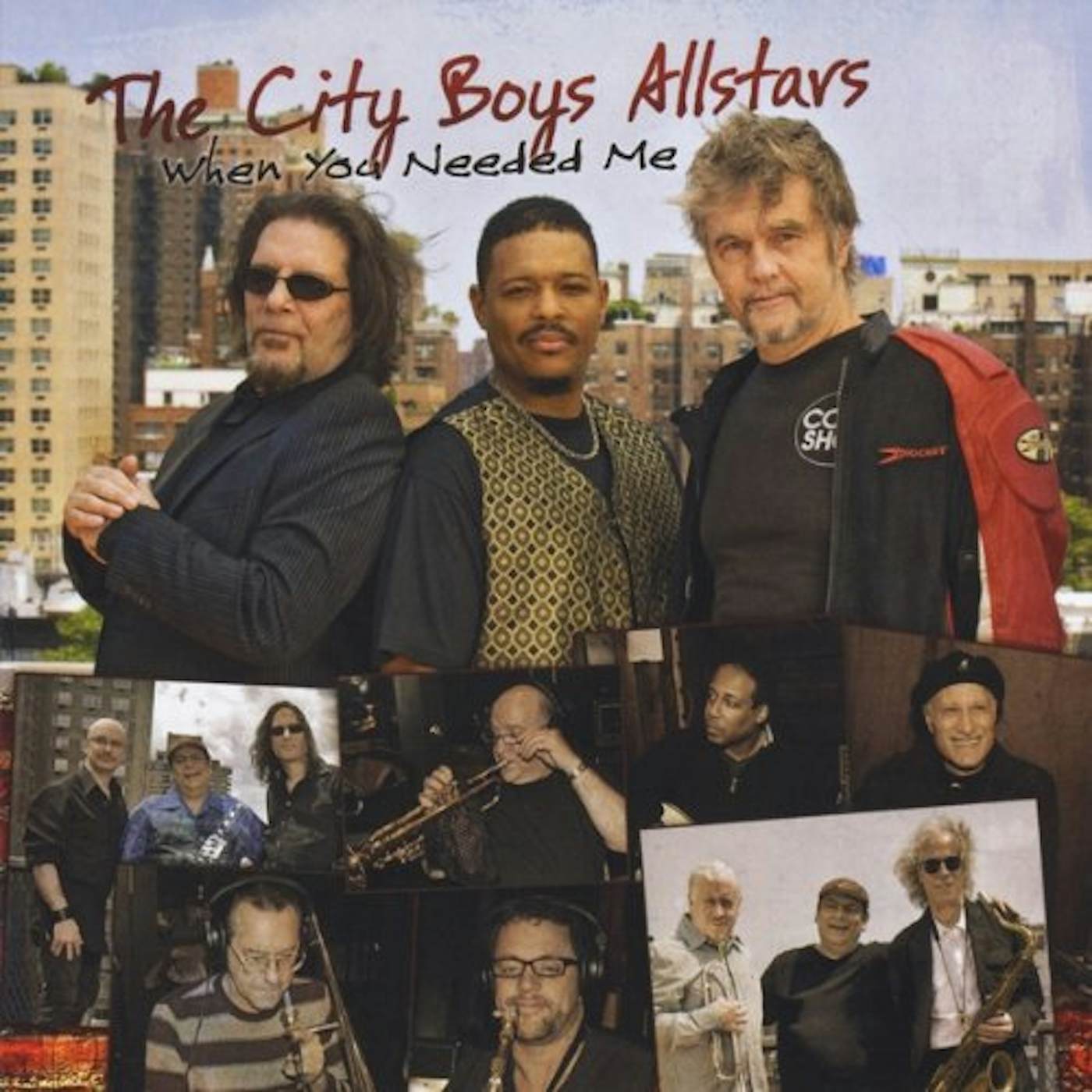 The City Boys Allstars When You Needed Me Vinyl Record
