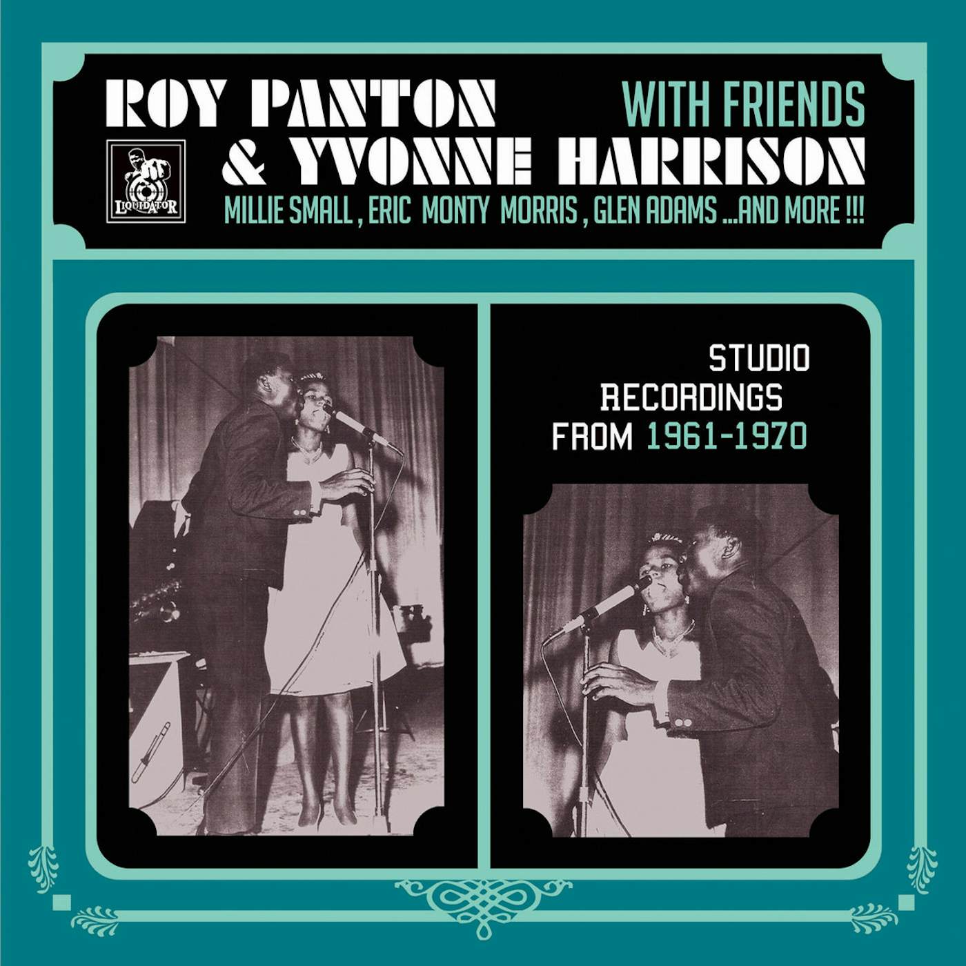 Roy Panton & Yvonne Harrison STUDIO RECORDINGS 1961 - 1970 Vinyl Record
