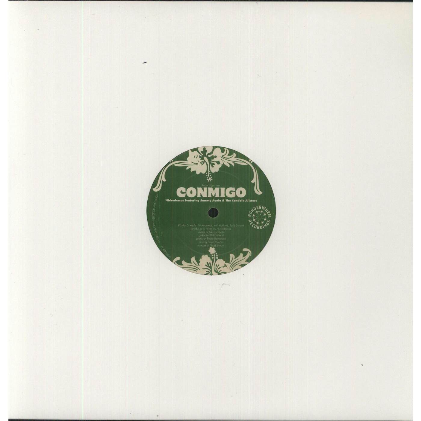 Nickodemus CONMIGO / MI SWING ES TROPICAL REMIX Vinyl Record