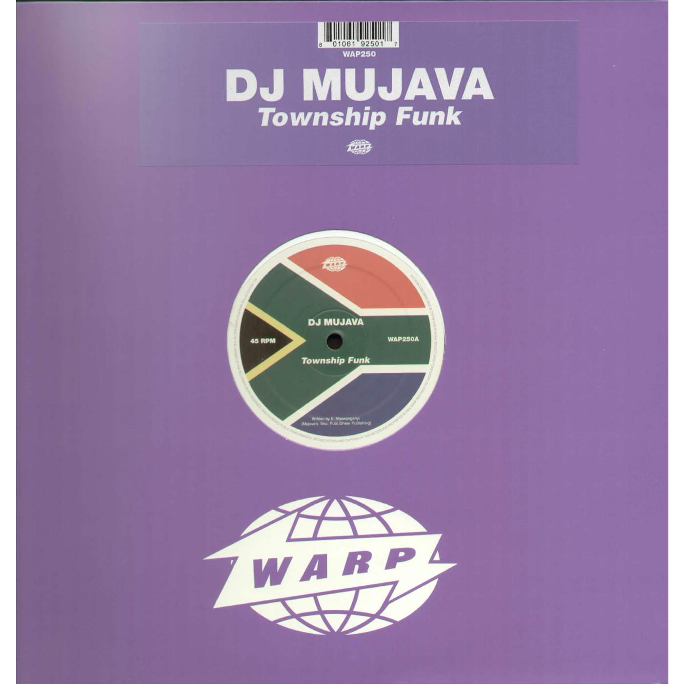 Dj Mujava Township Funk Vinyl Record