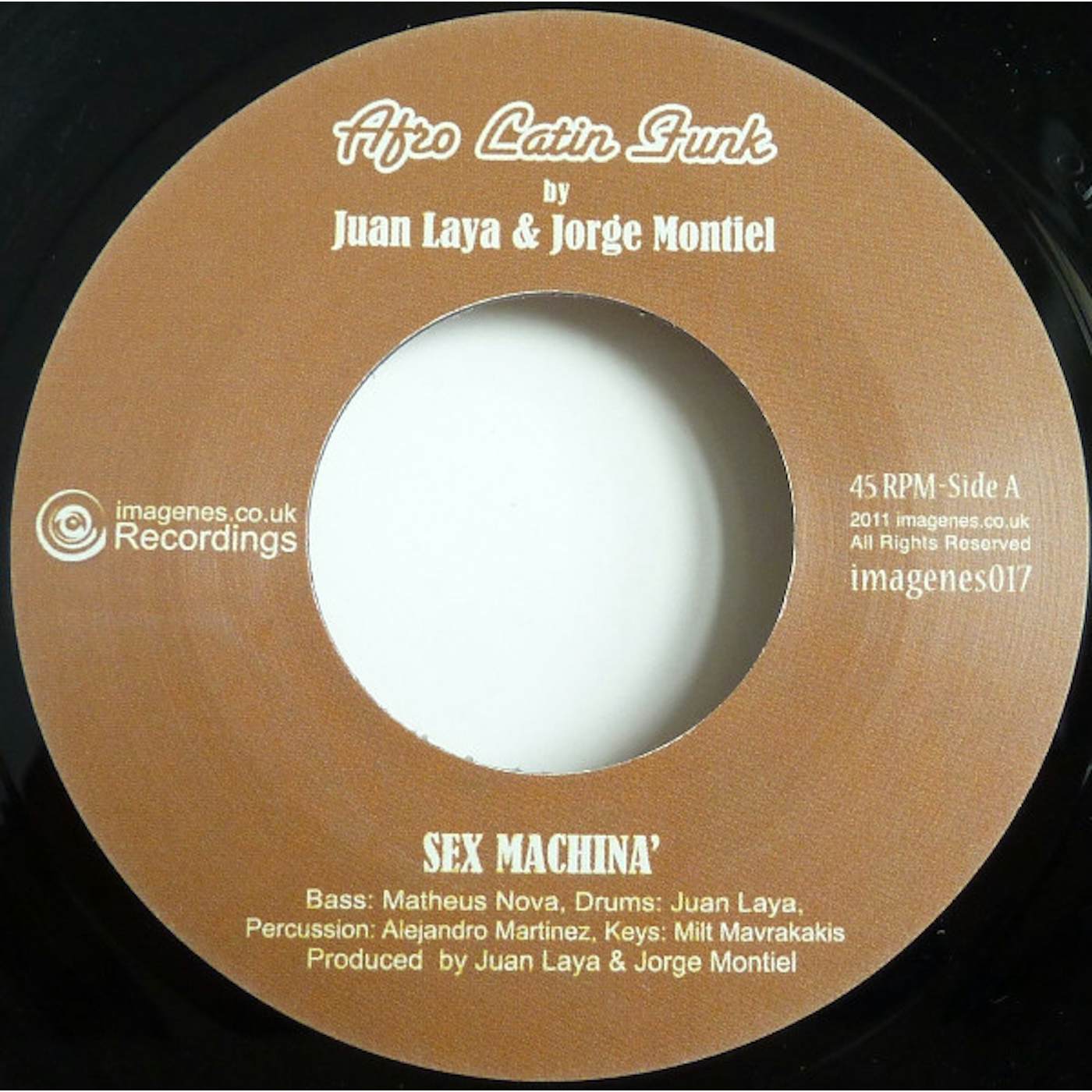 Juan Laya & Jorge Montiel SEXMACHINA / PLAY IT LOUD Vinyl Record