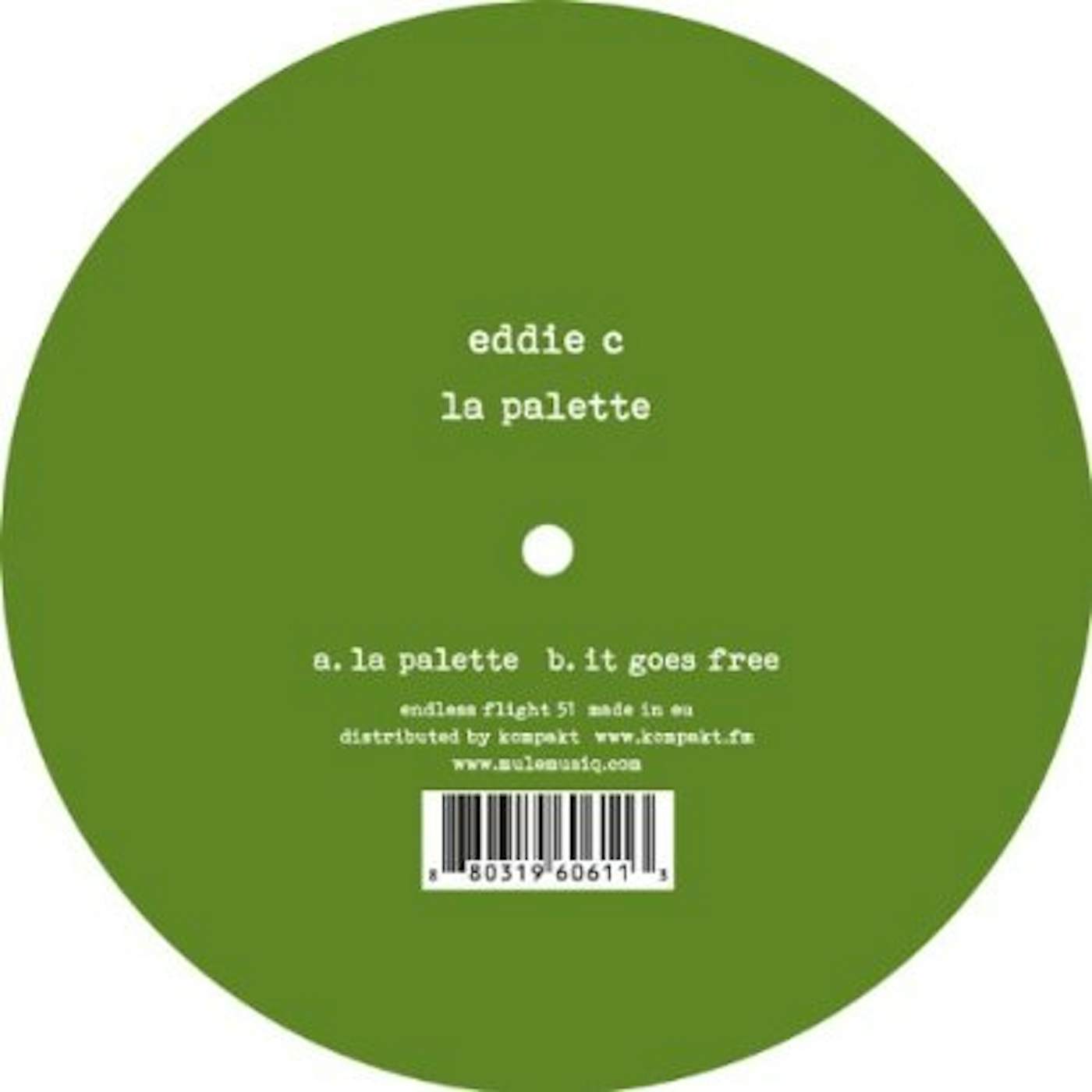 Eddie C PALETTE Vinyl Record