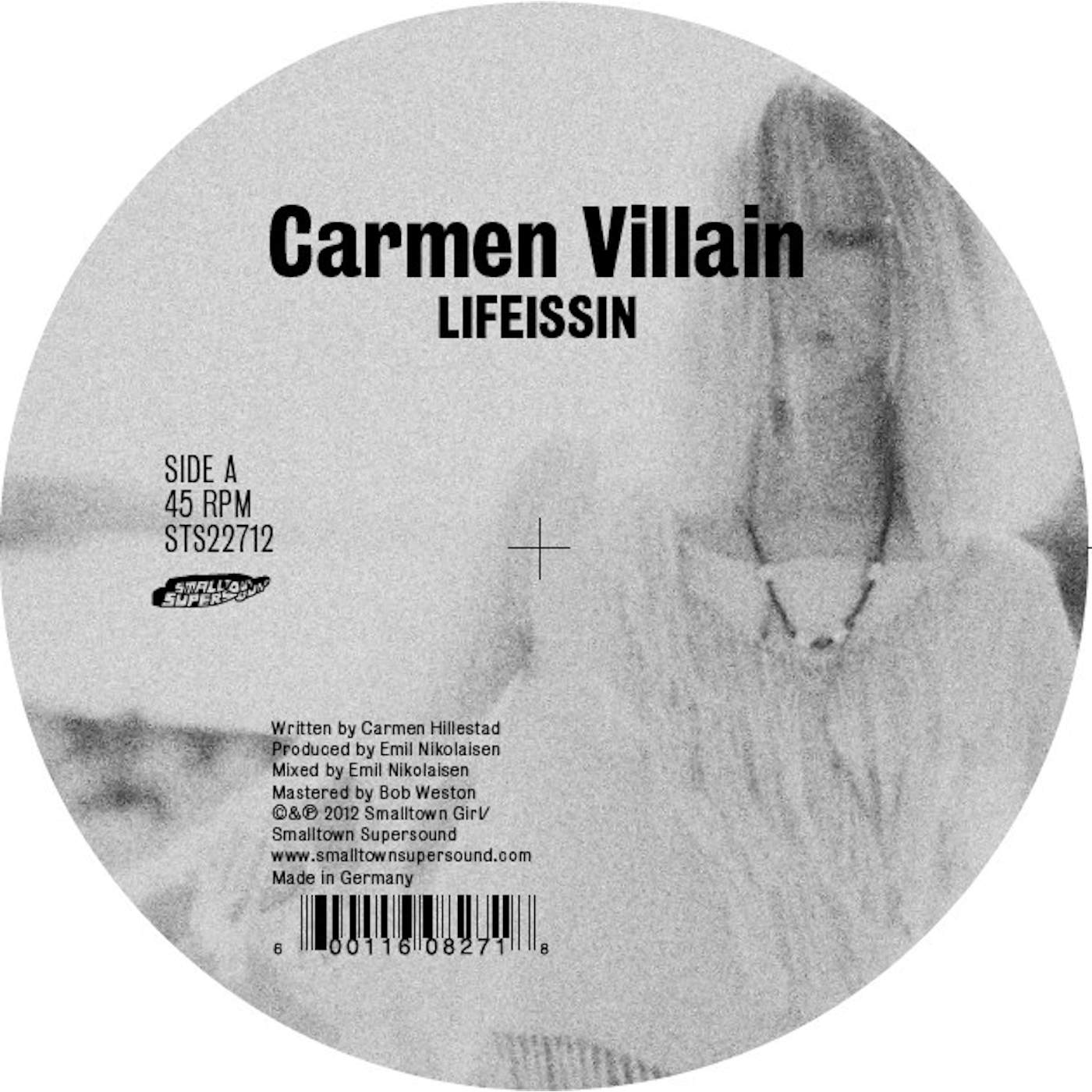 Carmen Villain Lifeissin Vinyl Record