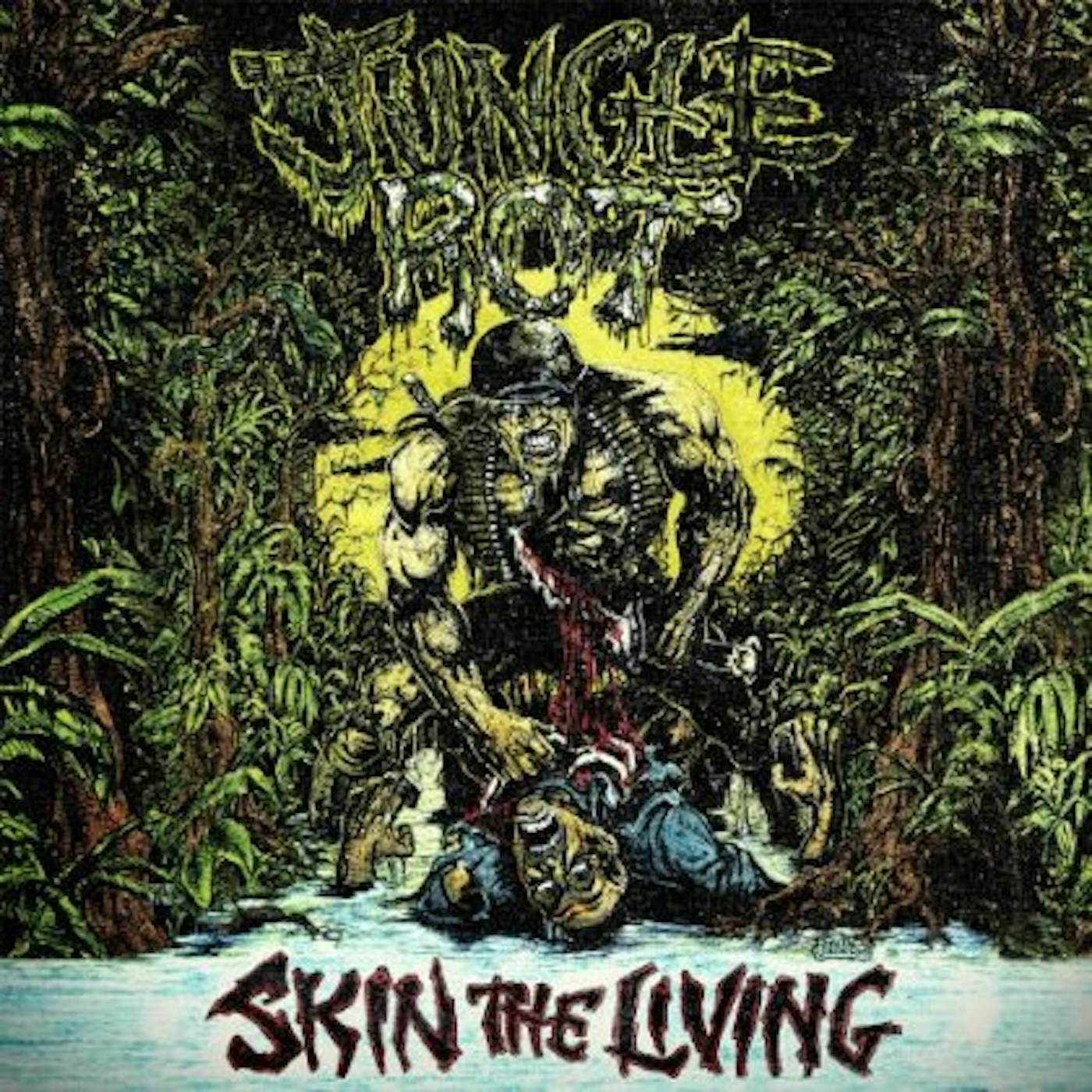 Jungle Rot SKIN THE LIVING CD