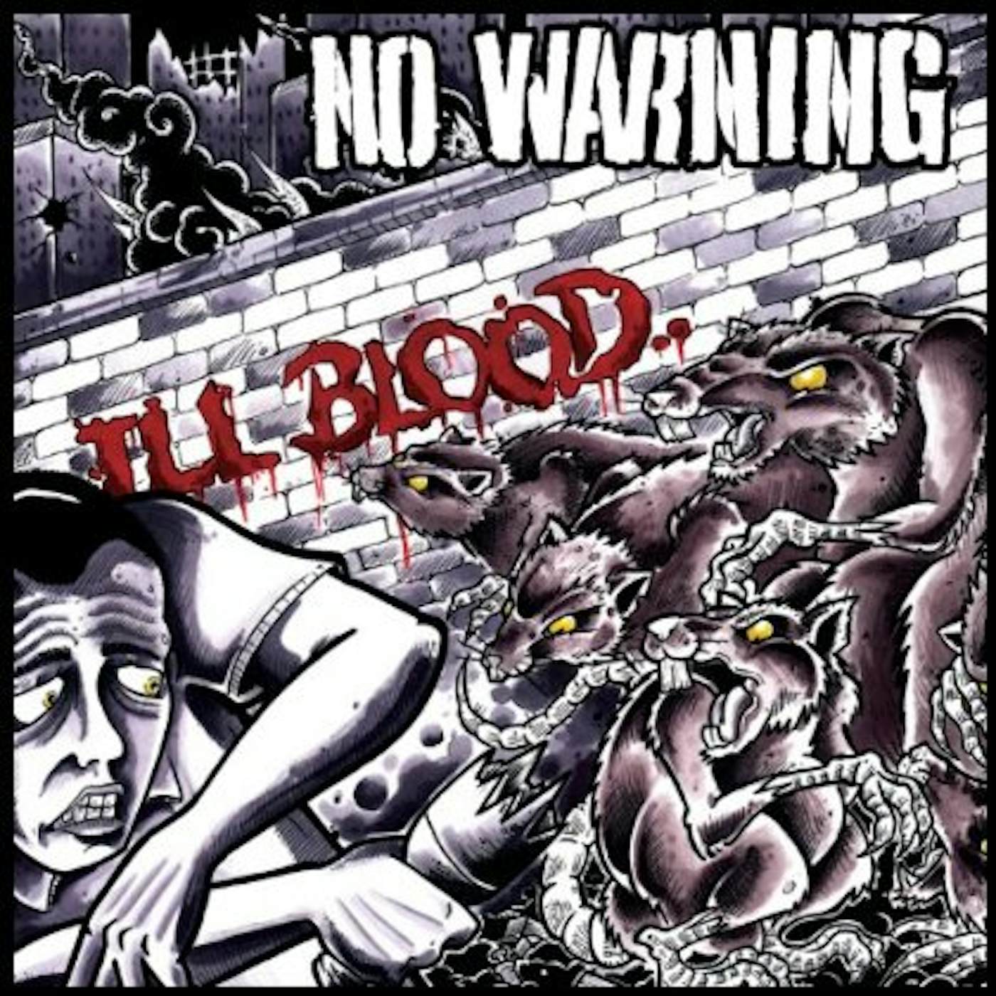 No Warning III BLOOD Vinyl Record