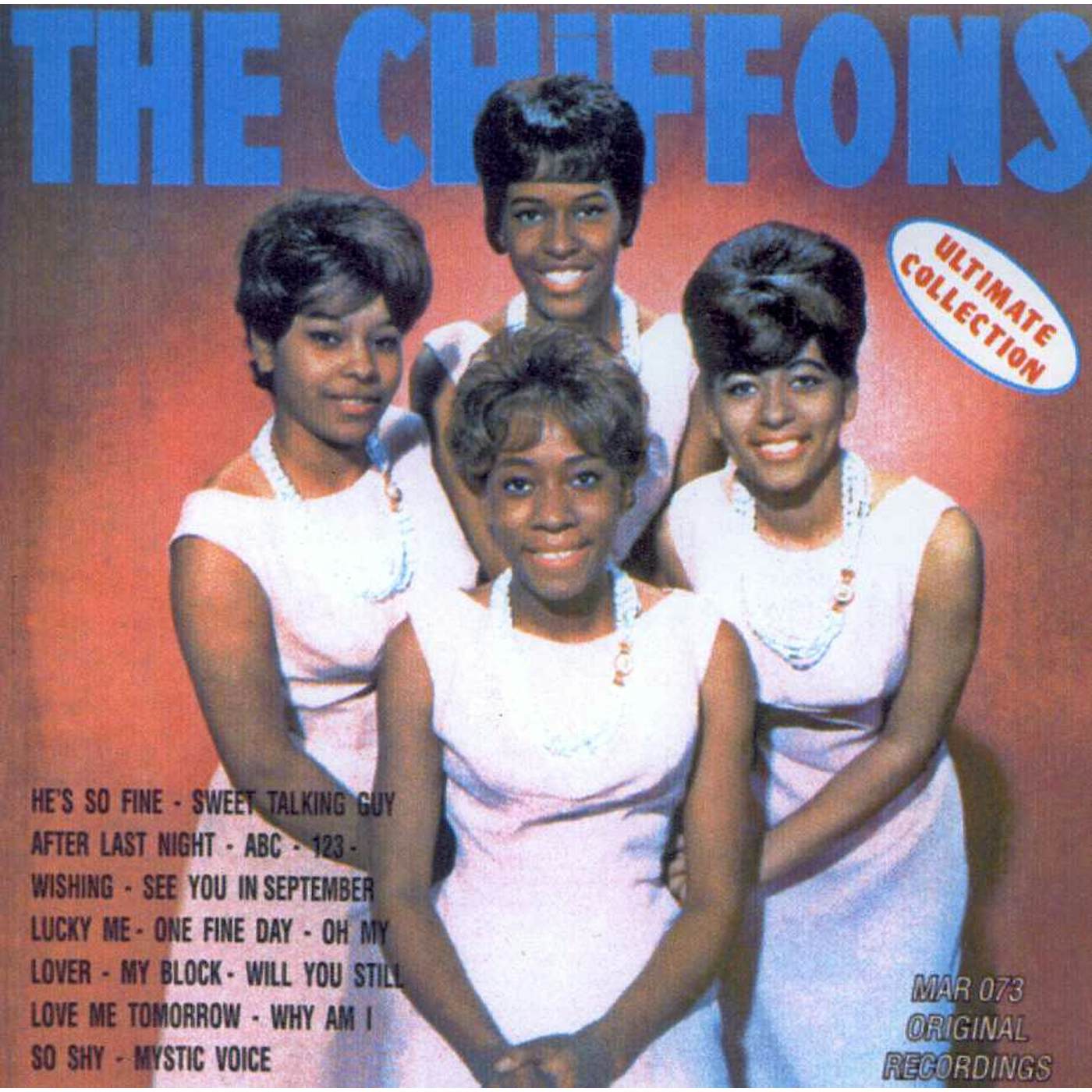 The Chiffons ULTIMATE COLLECTION CD