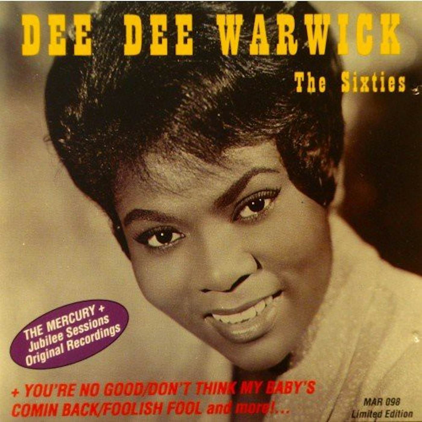 Dee Dee Warwick SIXTIES CD