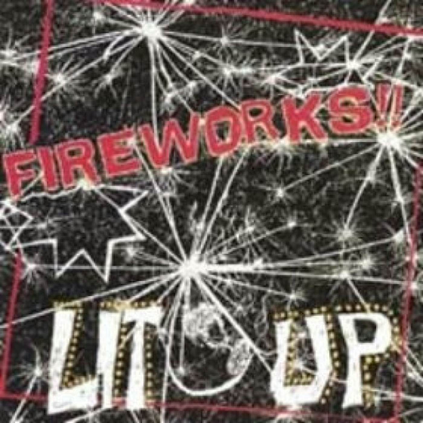 Fireworks Lit Up Vinyl Record