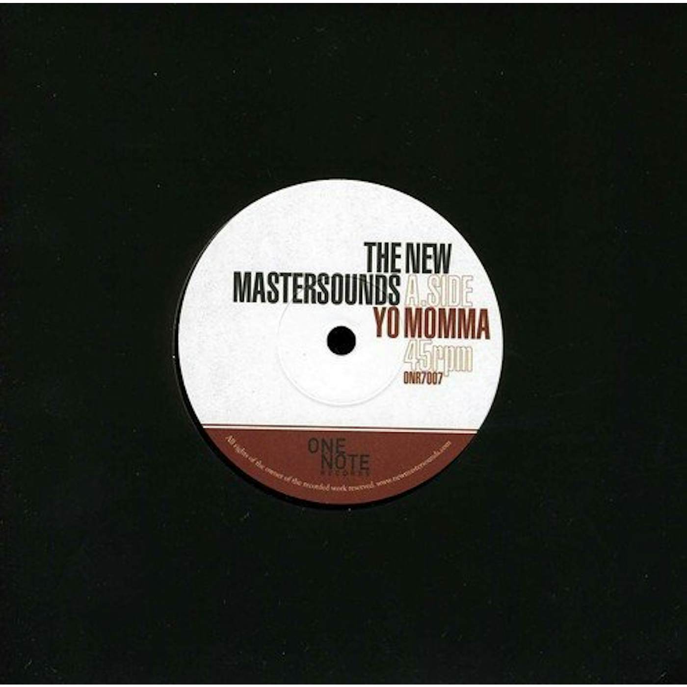 The New Mastersounds YO MOMMA / YOU MESS ME UP Vinyl Record