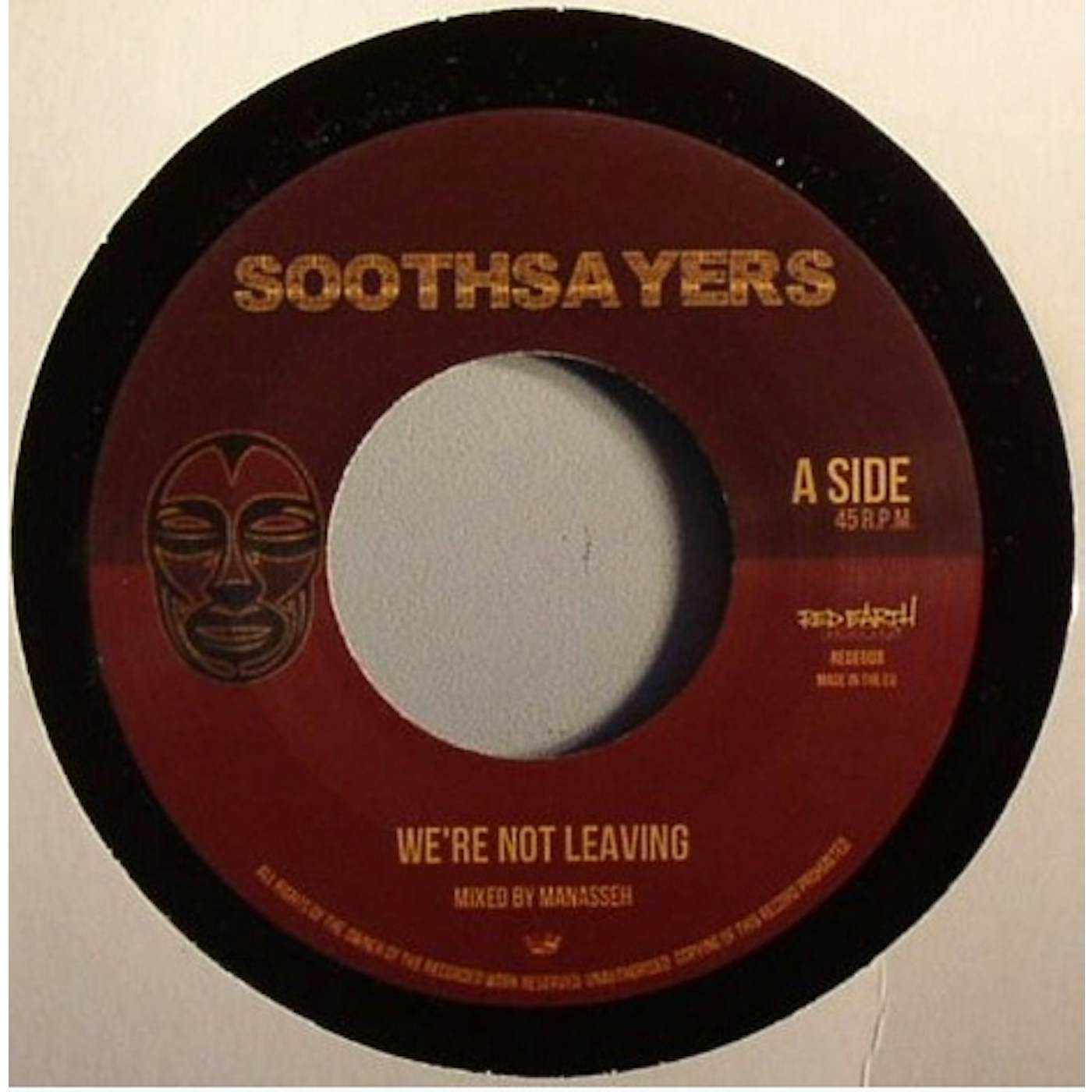 Soothsayers WE'RE NOT LEAVING Vinyl Record