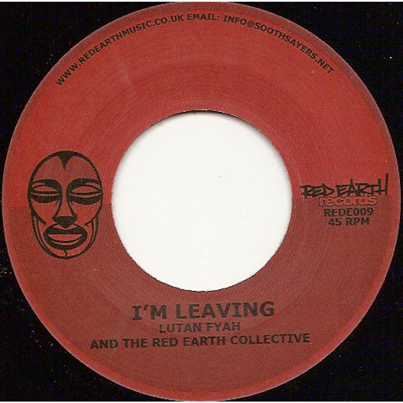 Lutan Fyah / Cornell Campbell I'LL NEVER LEAVE / I'M LEAVING Vinyl Record