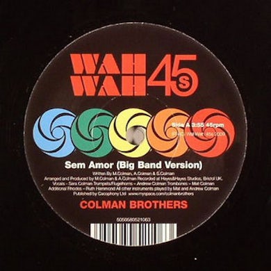 Colman Brothers SEM AMOR Vinyl Record