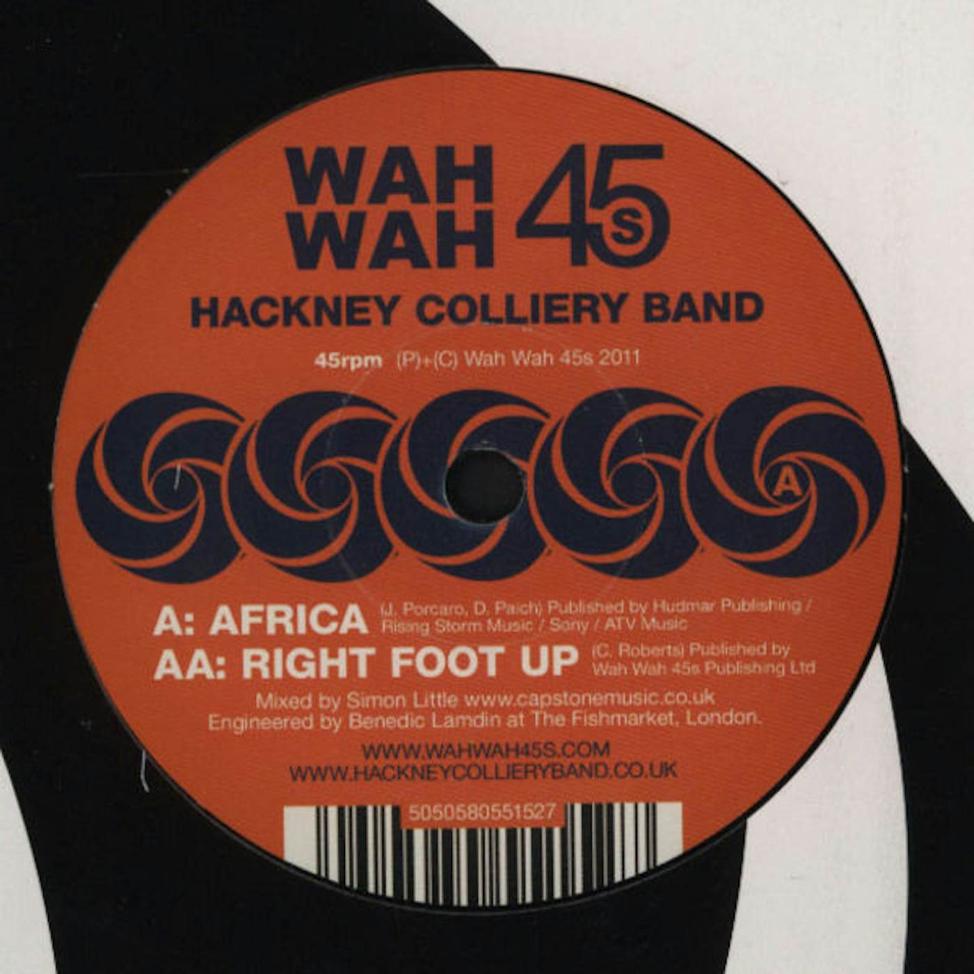 Hackney Colliery Band AFRICA Vinyl Record