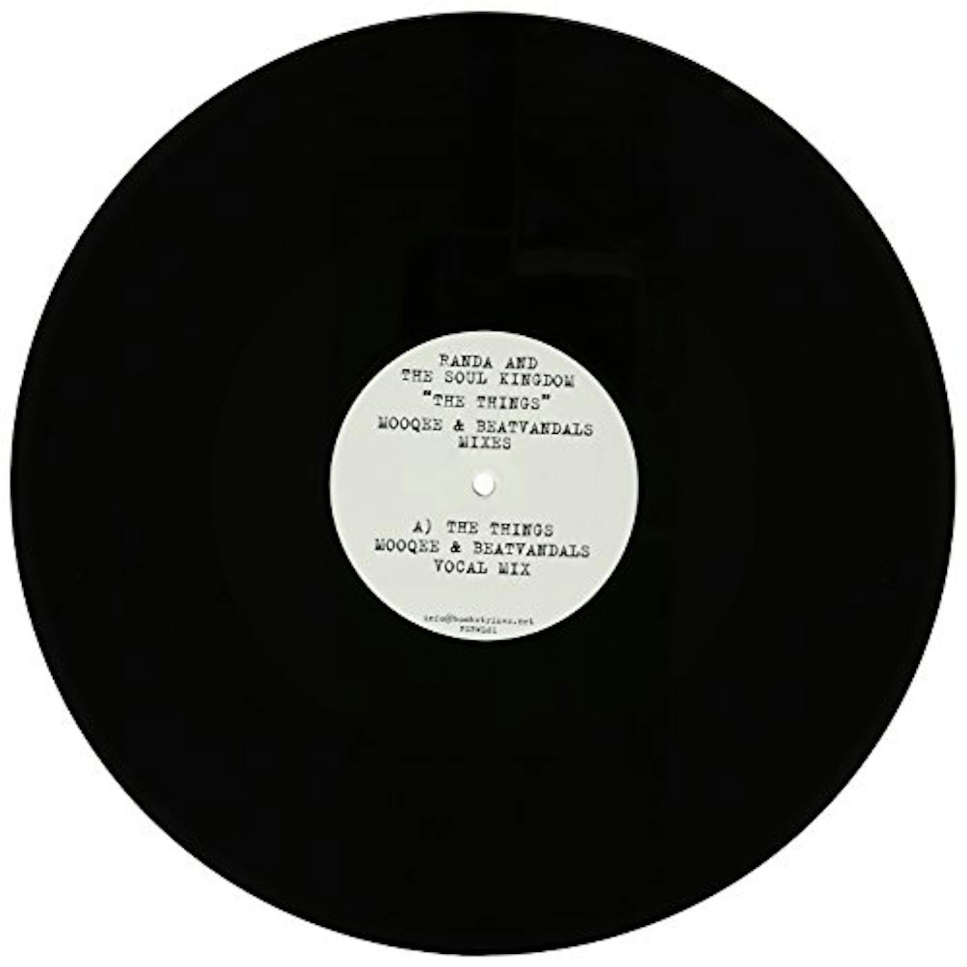 Randa And The Soul Kingdom THINGS / MOOQEE & BEATVANDALS MIXES Vinyl Record