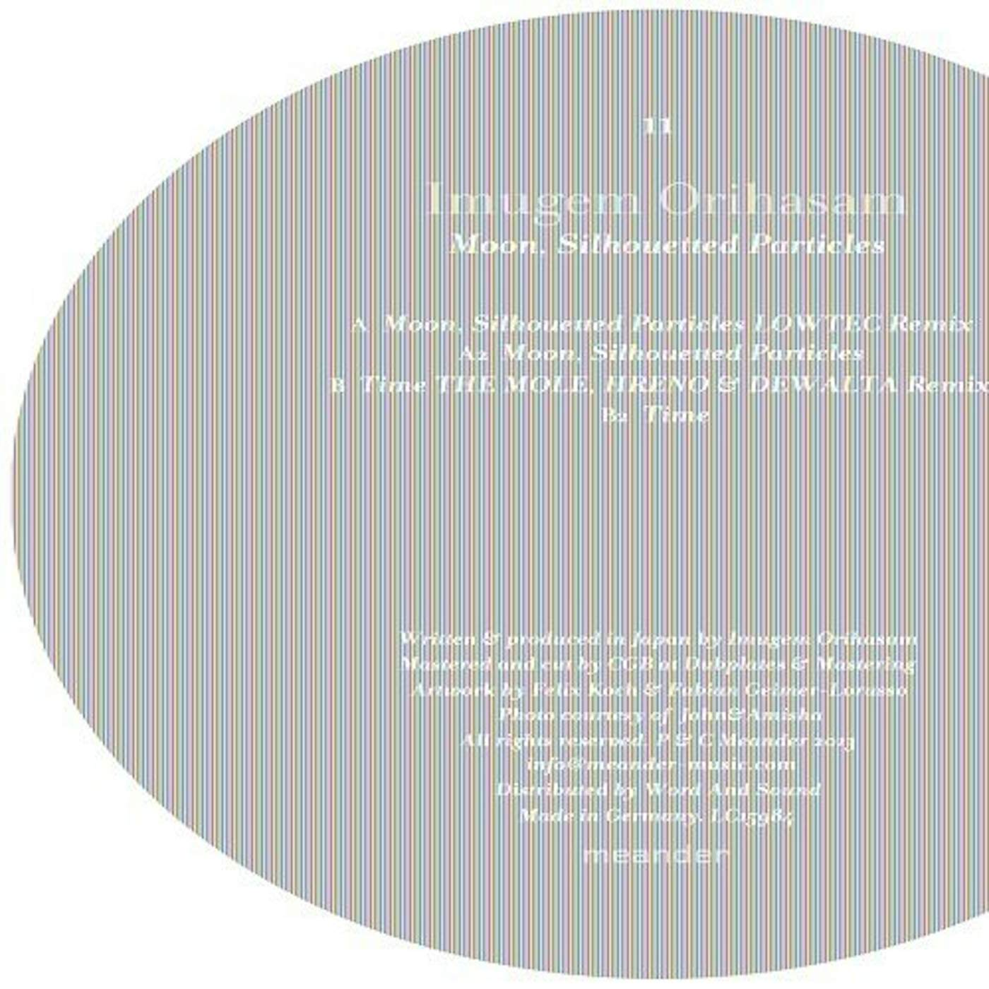 Imugem Orihasam MOON SILHOUETTED PARTICLES Vinyl Record