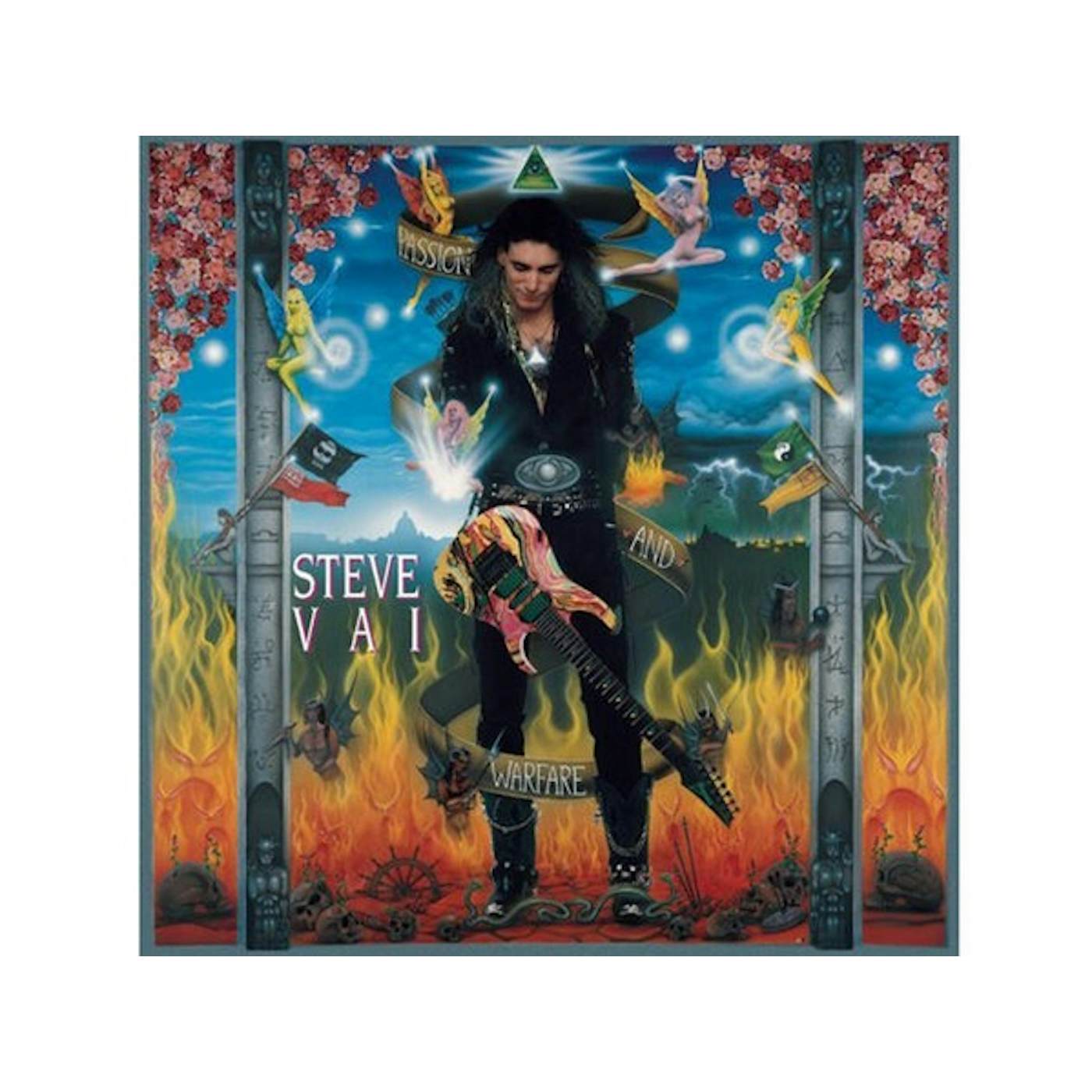 Steve Vai Passion And Warfare Vinyl Record