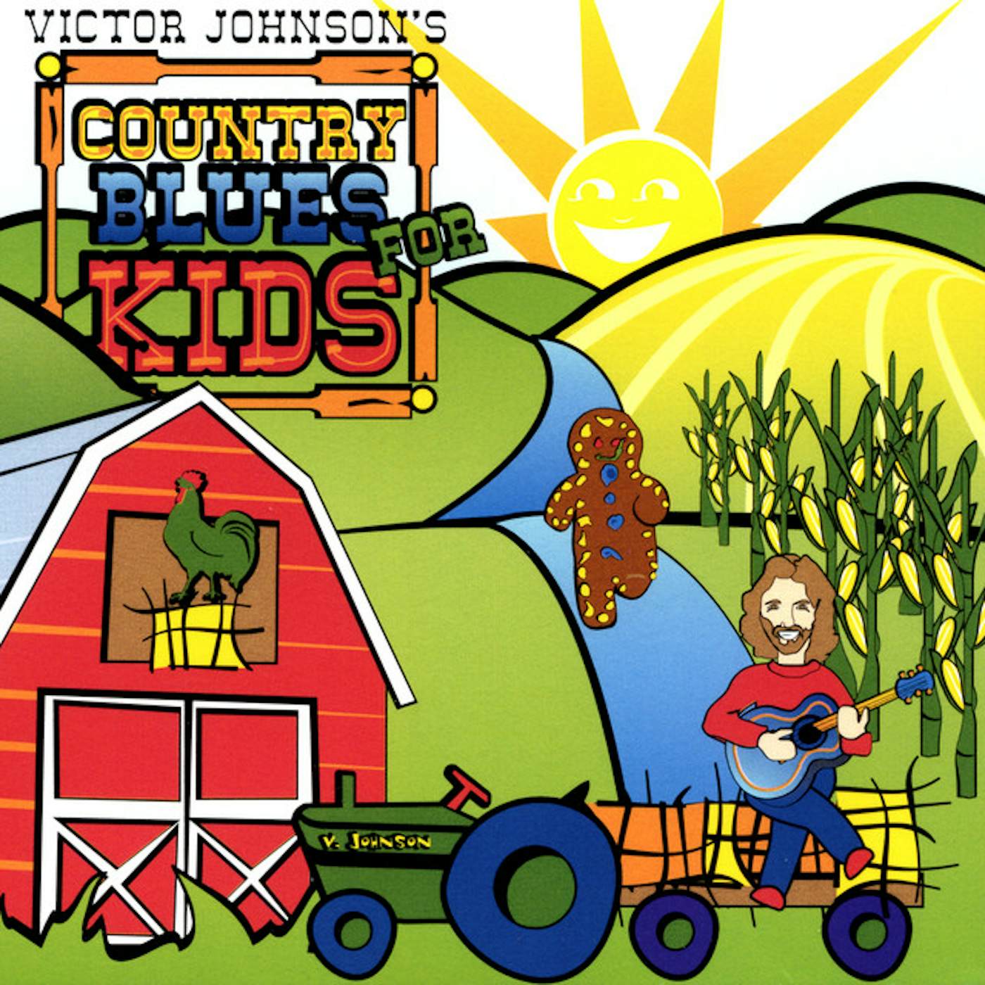 Victor Johnson COUNTRY BLUES FOR KIDS CD