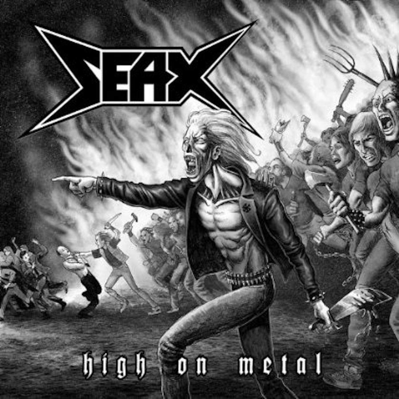 Seax HIGH ON METAL CD
