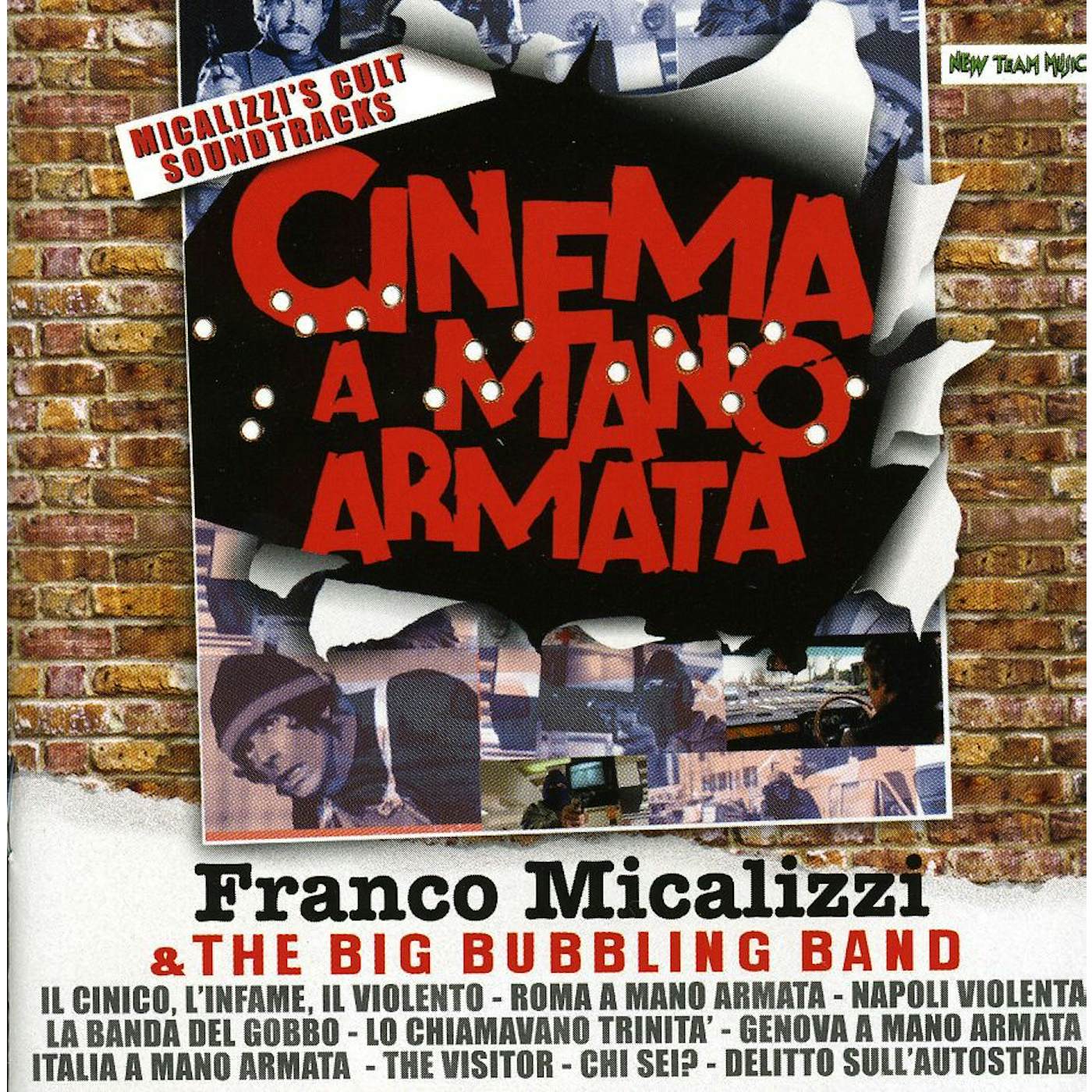Franco Micalizzi CINEMA A MANO ARMATA CD