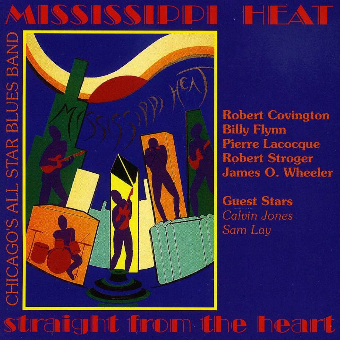 Mississippi Heat STRAIGHT FROM THE HEART CD