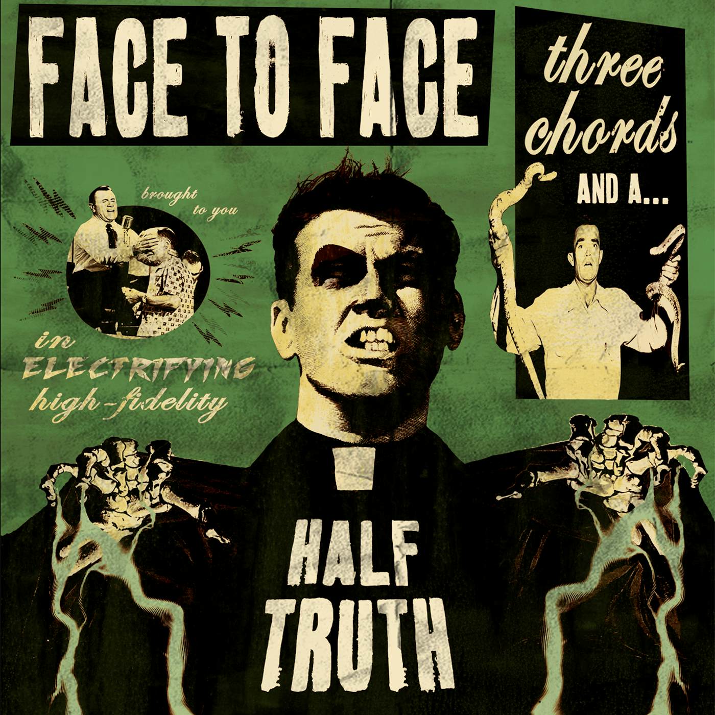 Face To Face THREE CHORDS & A HALF TRUTH (DLCD) (Vinyl)