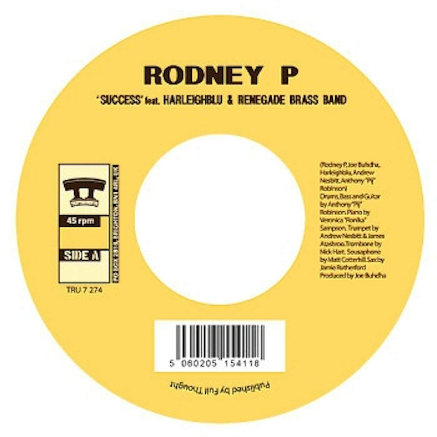 Rodney P Success Vinyl Record