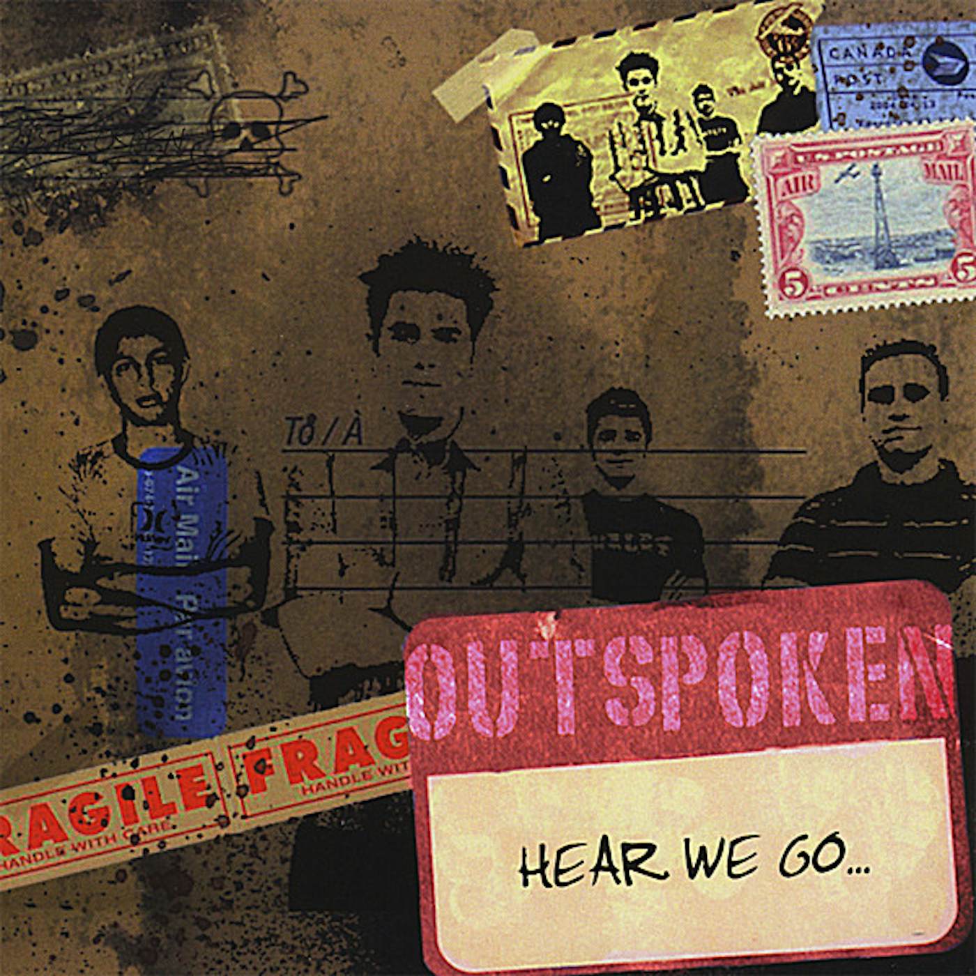 We Outspoken HEAR WE GO CD