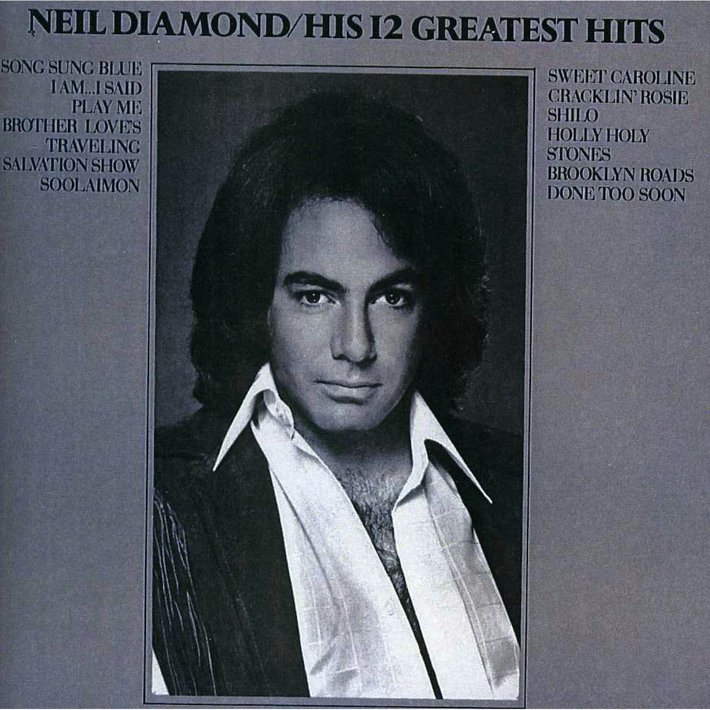 Neil Diamond 12 GREATEST HITS CD