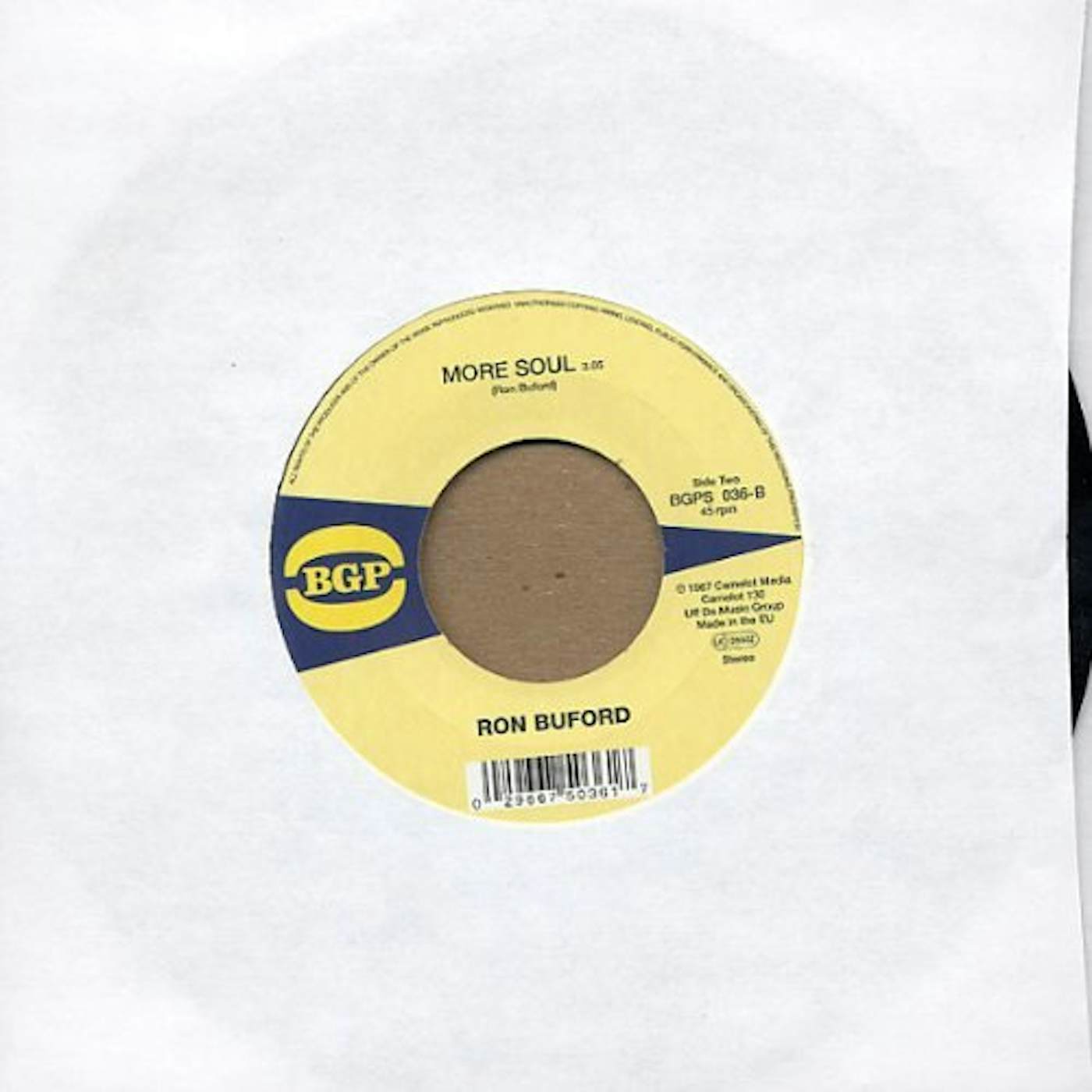 Ron Buford DEEP SOUL 2 / MORE SOUL Vinyl Record