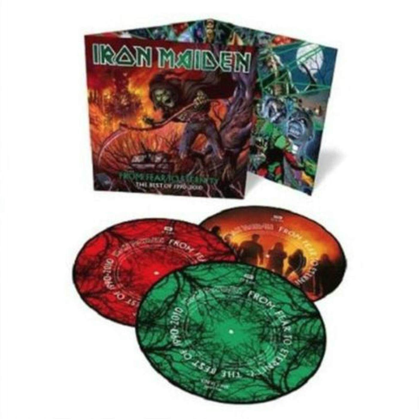 Iron Maiden FROM FEAR TO ETERNITY: THE BEST OF 1990 - 2010 Vinyl Record