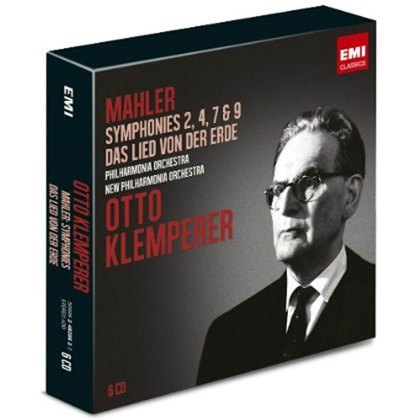Otto Klemperer MAHLER: SYMPHONIES 2 4 7 & 9 CD