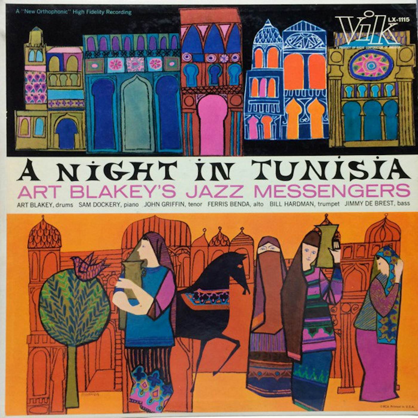 Art Blakey & The Jazz Messengers NIGHT IN TUNISIA Vinyl Record