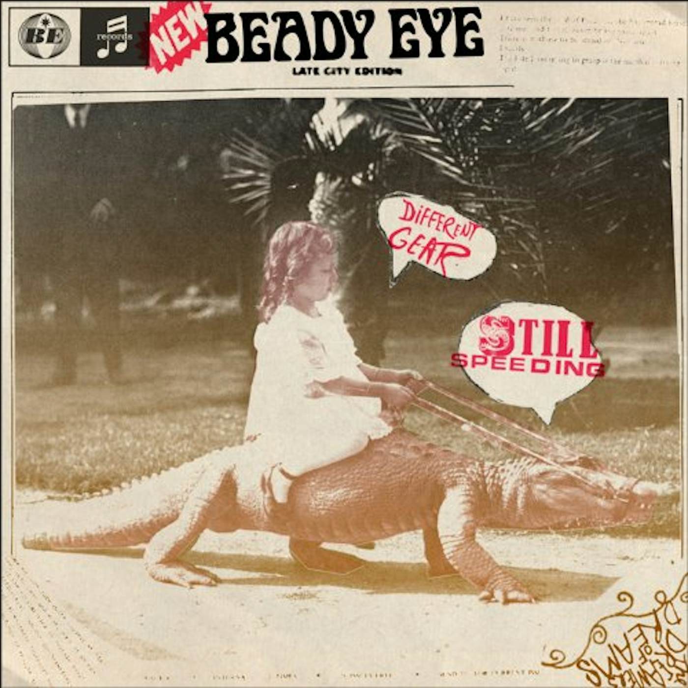Beady Eye DIFFERENT GEAR STILL SPEEDING Vinyl Record