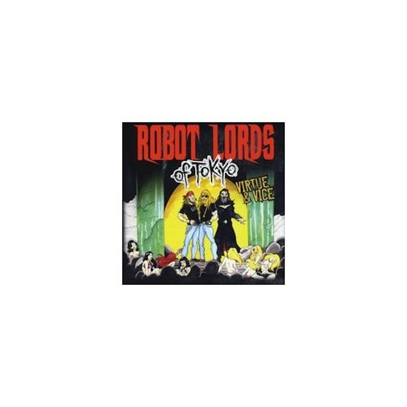 Robot Lords Of Tokyo VIRTUE & VICE CD