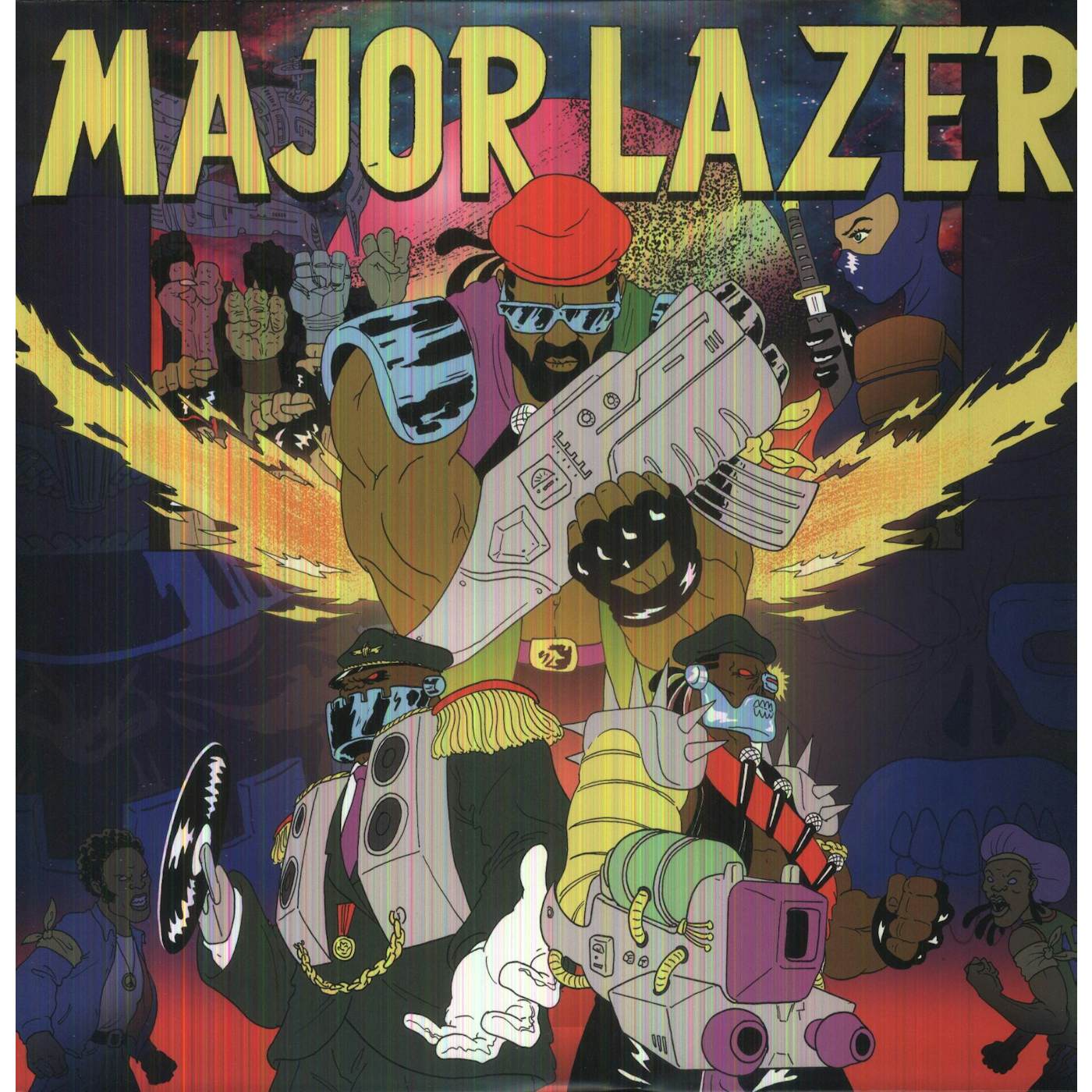 Major Lazer Free The Universe Vinyl Record