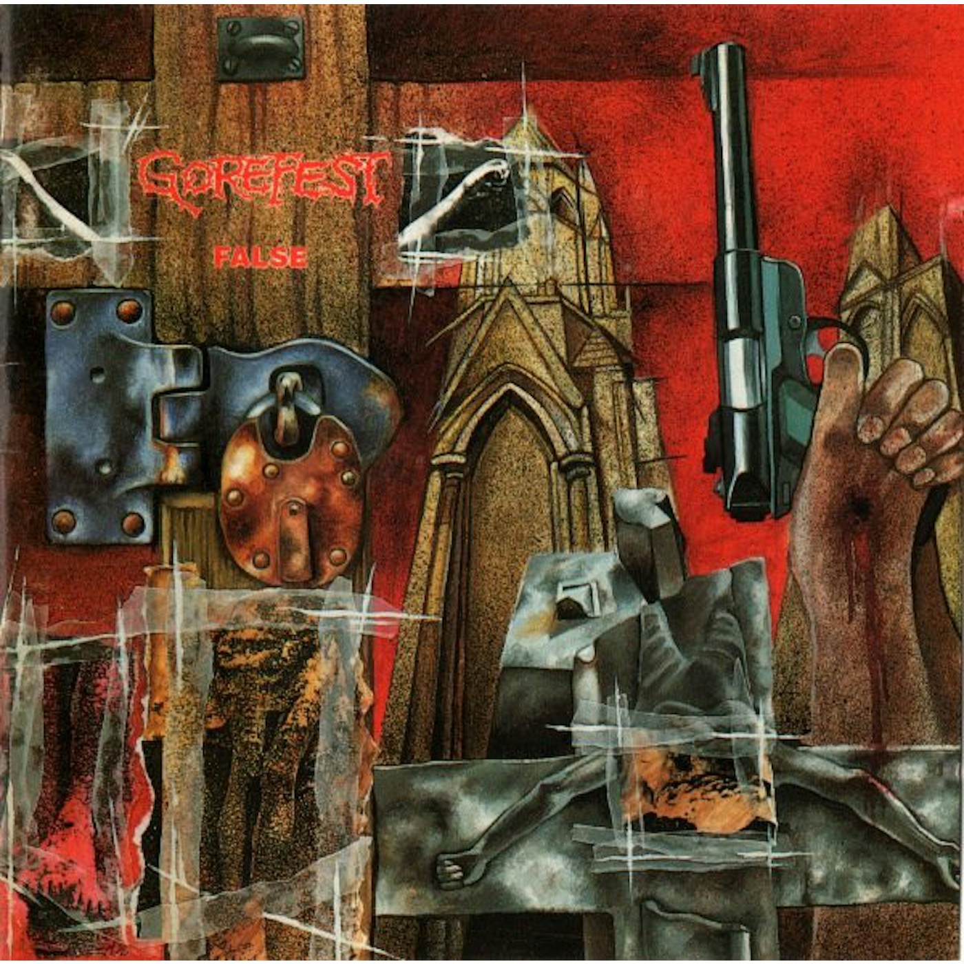 Gorefest FALSE Vinyl Record - UK Release