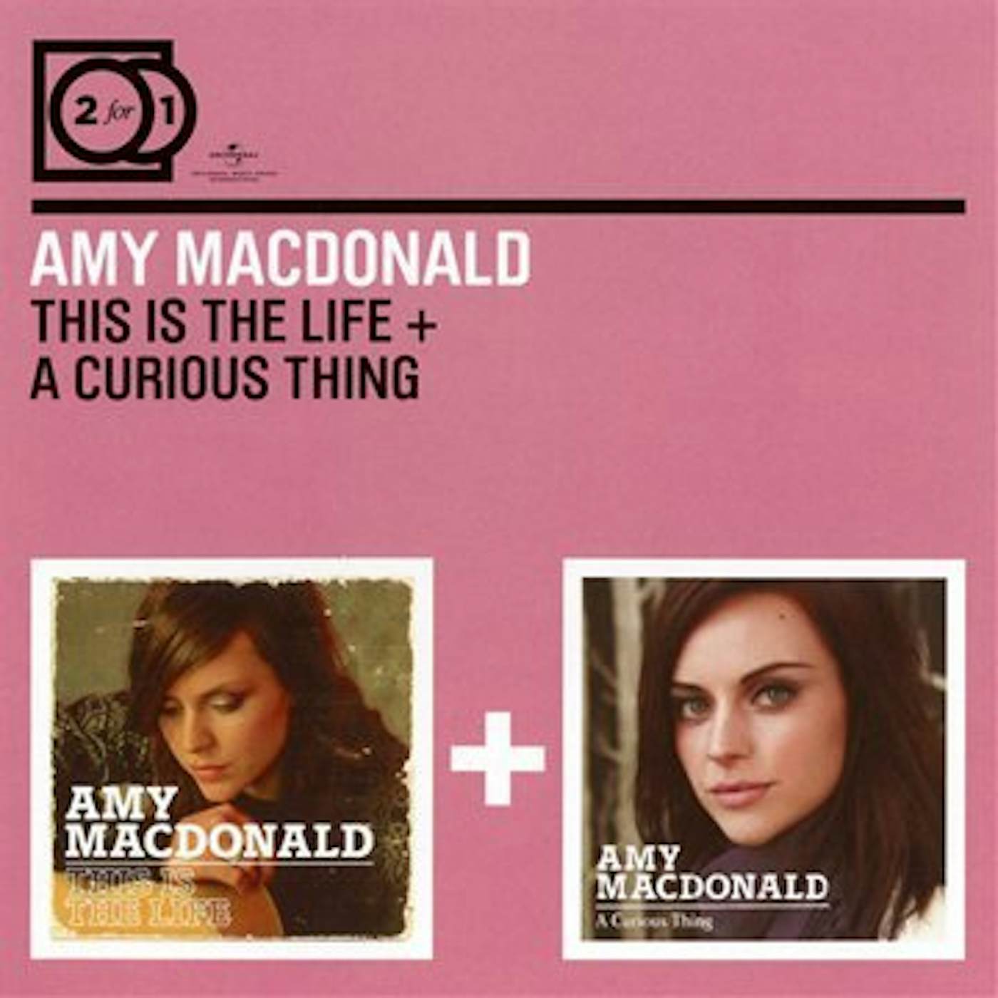 Amy Macdonald THIS IS THE LIFE / CURIOUS THING CD