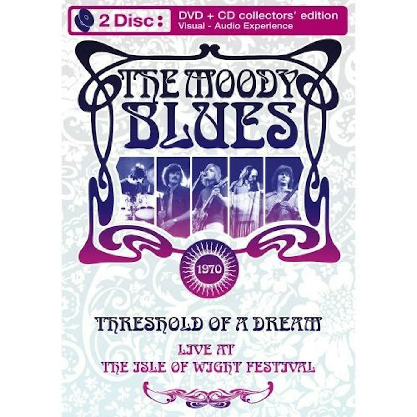 The Moody Blues THRESHOLD OF A DREAM: LIVE AT IOW FESTIVAL 1970 DVD