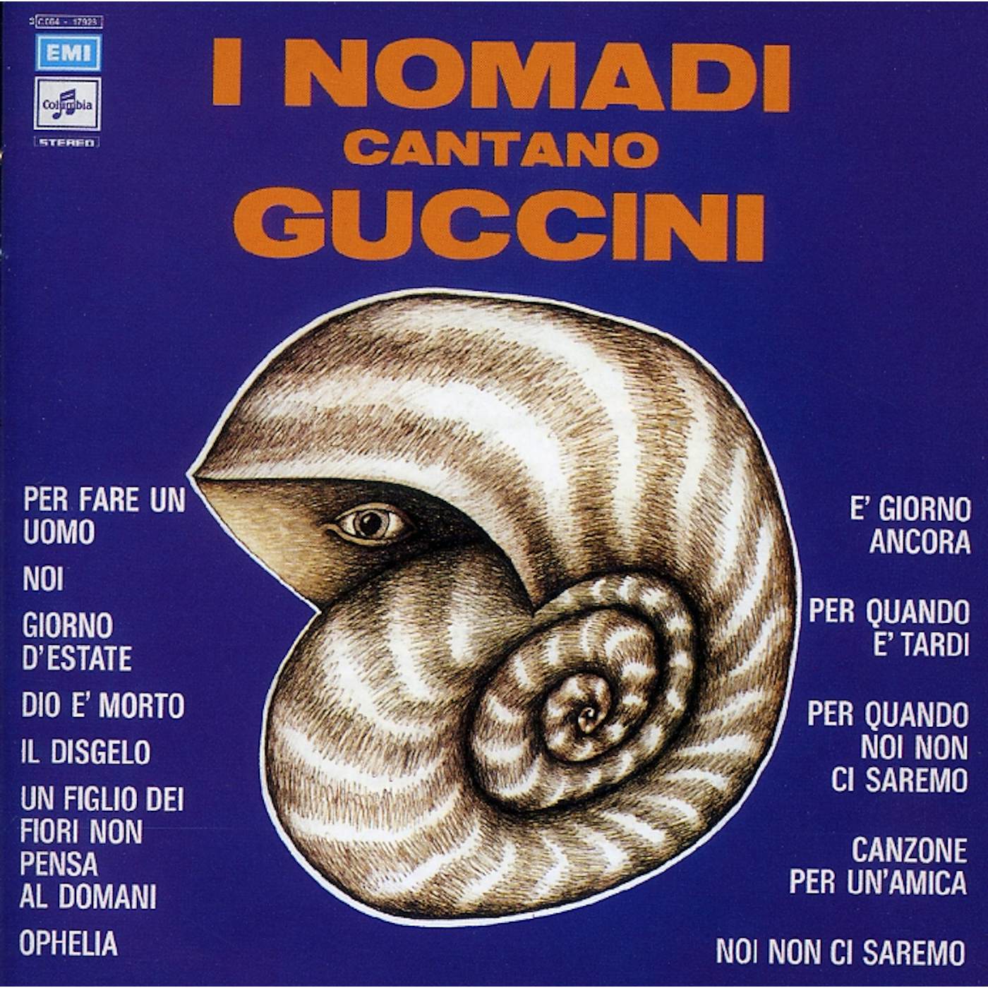 I NOMADI CANTANO GUCCINI CD